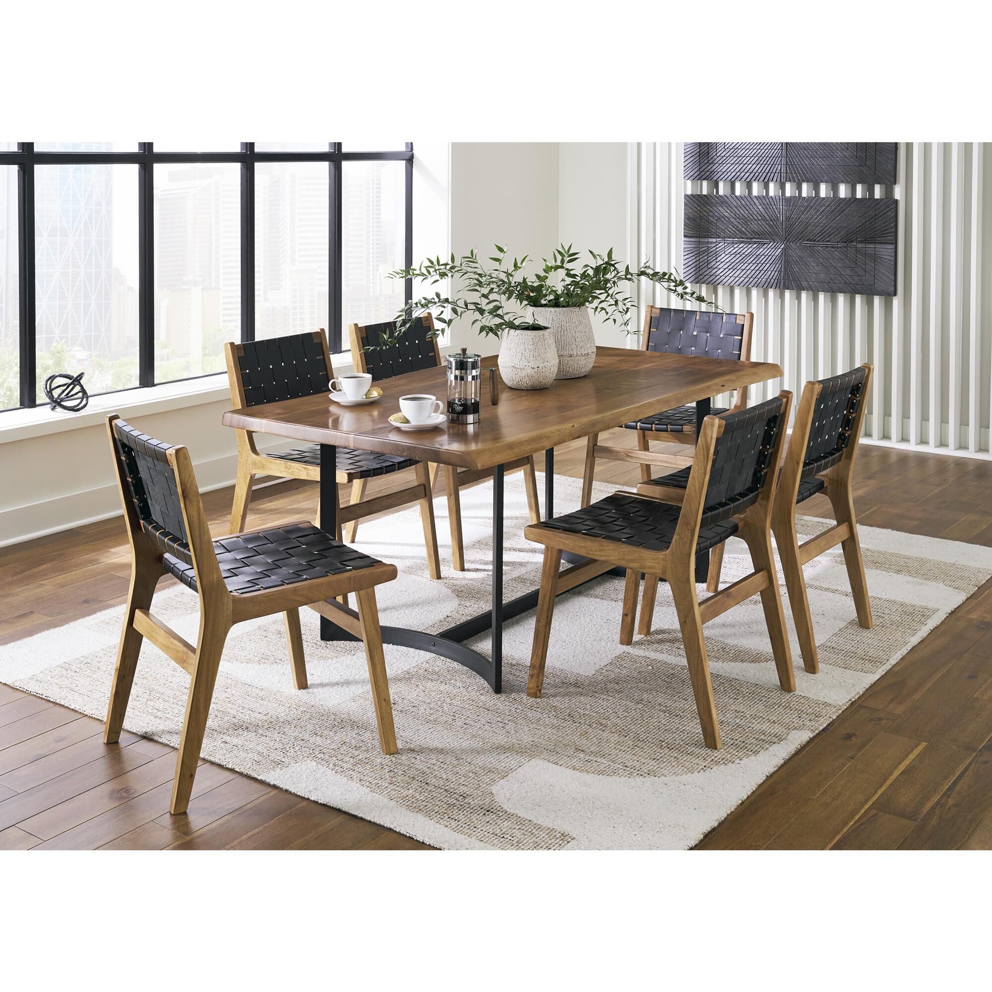 Signature Design by Ashley Fortmaine Side Chair in Brown, , large