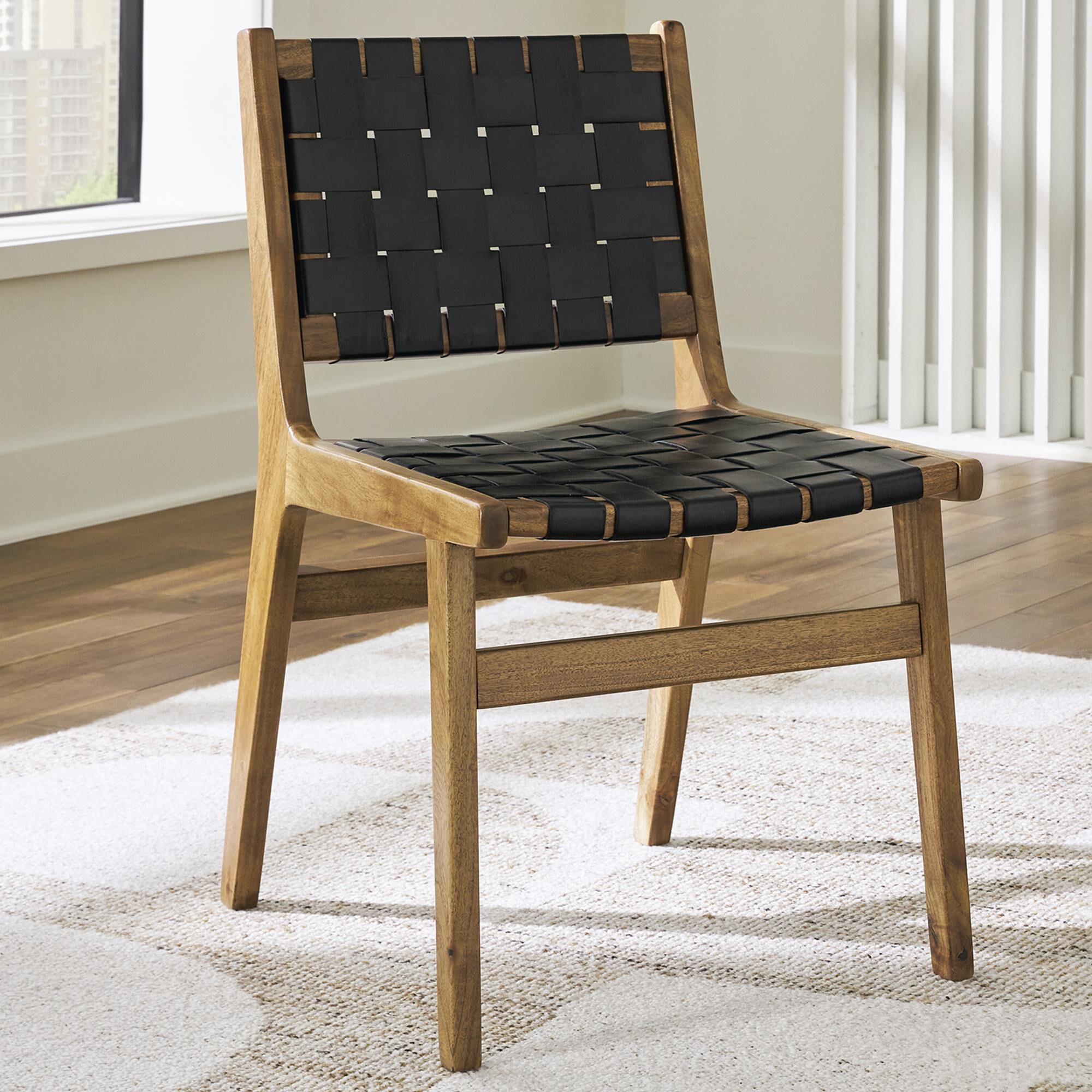 Signature Design by Ashley Fortmaine Side Chair in Brown, , large