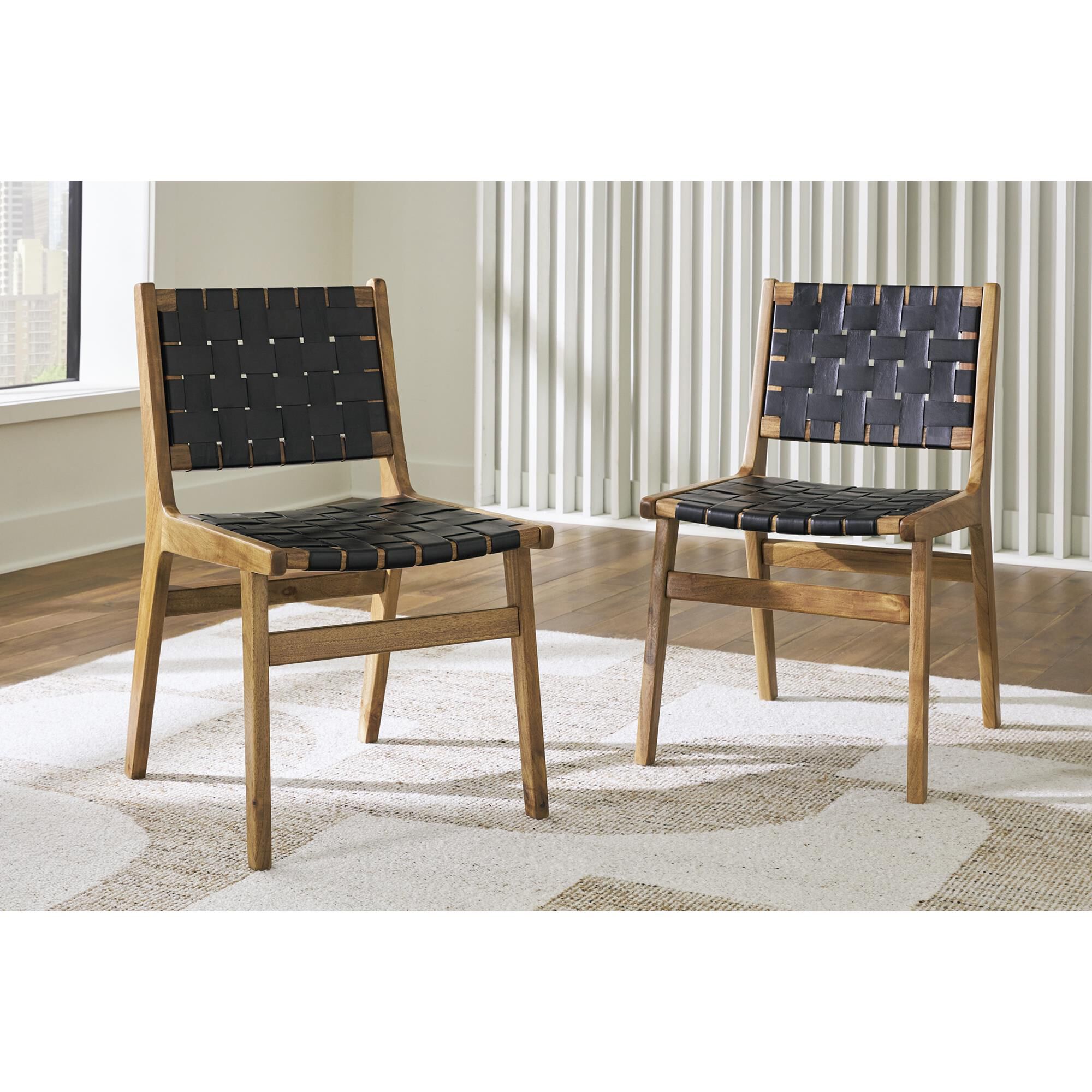 Signature Design by Ashley Fortmaine Side Chair in Brown, , large