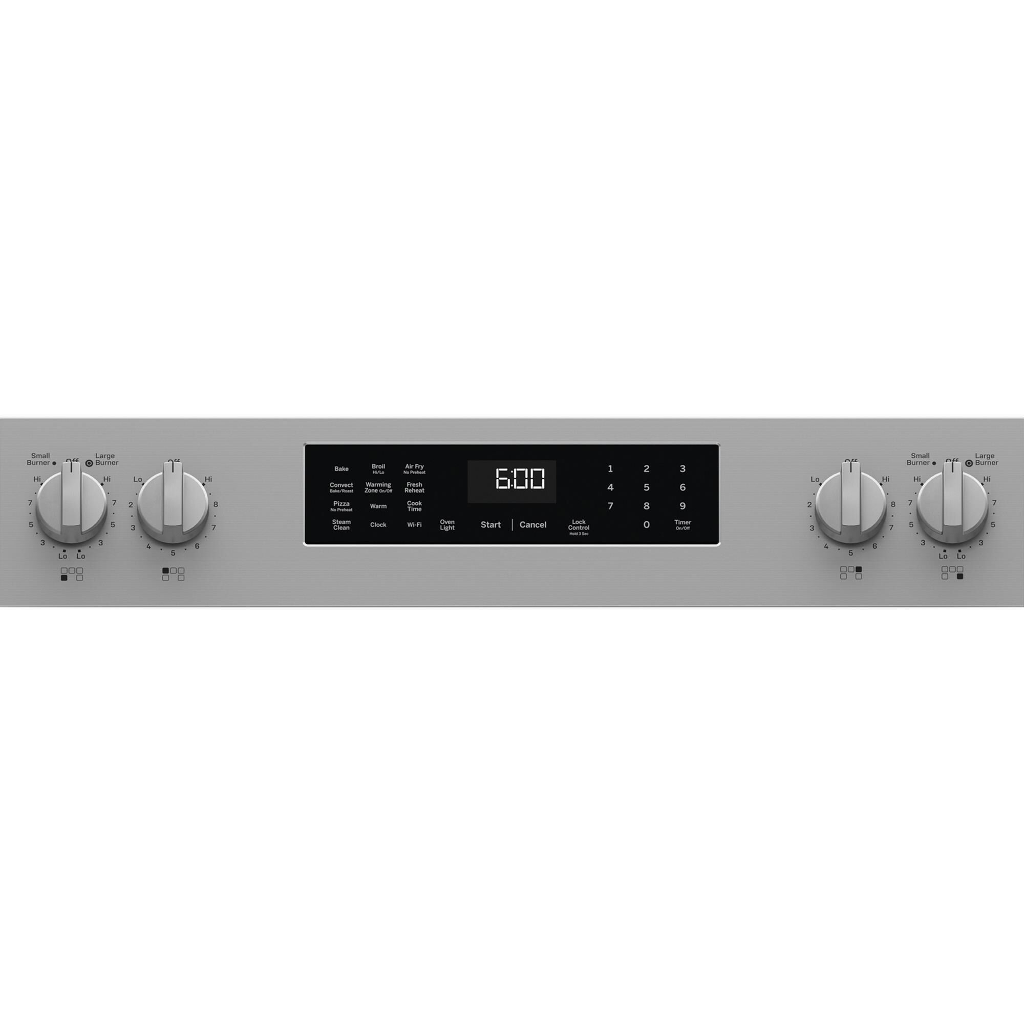 GE Appliances 30" Free-Standing Electric Range with Convection in Stainless Steel, , large