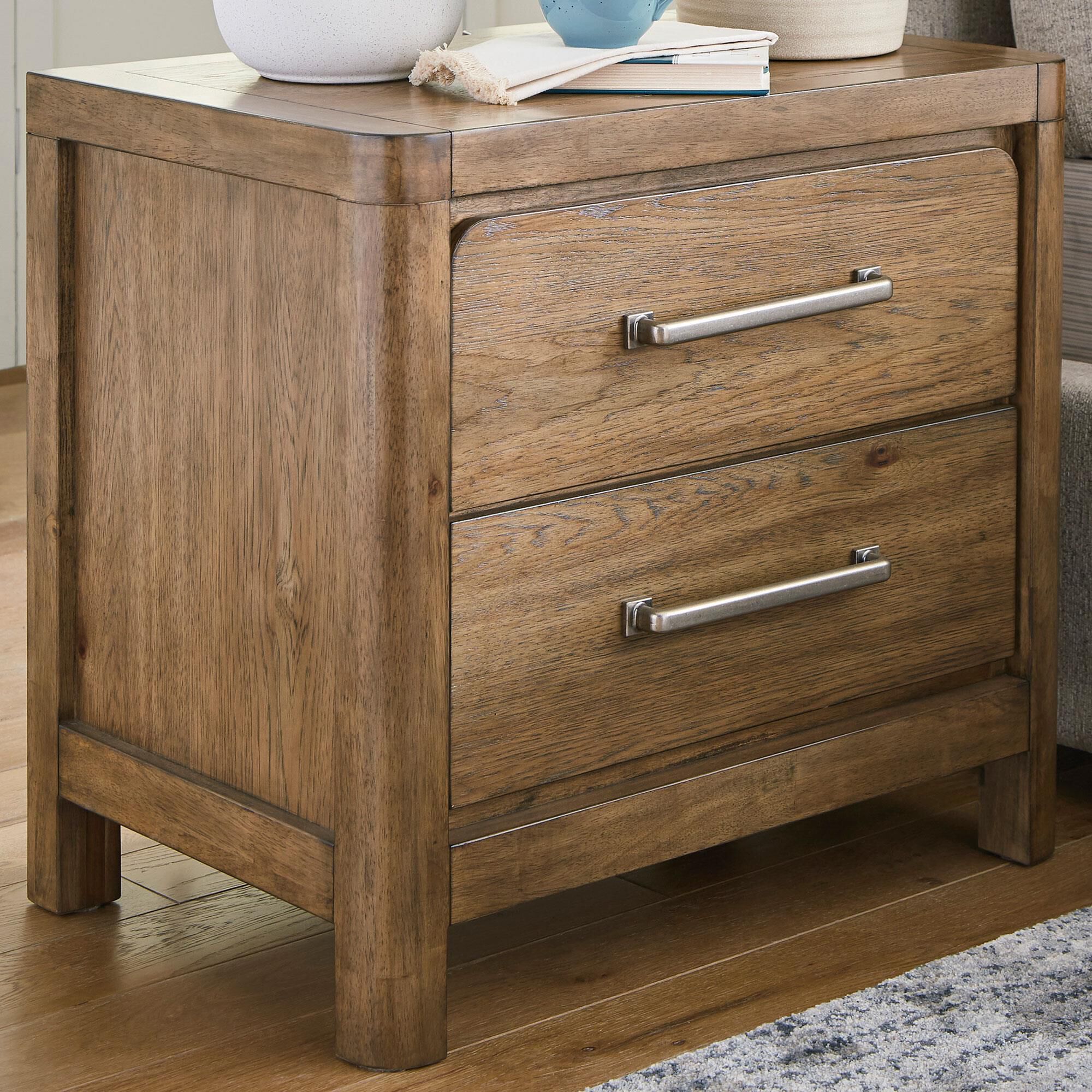 Millenium Cabalynn 2-Drawer Nightstand in Light Brown, , large