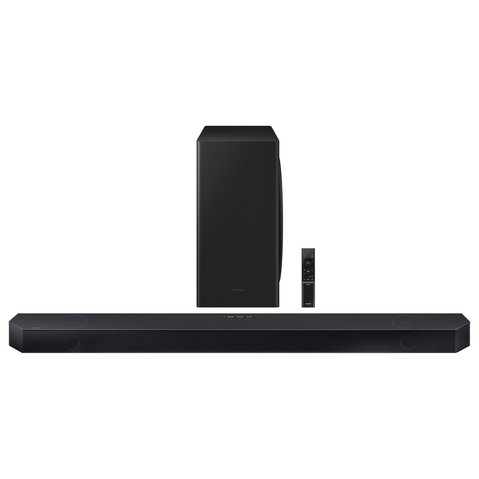 Samsung 3.1.2-Channel Wireless Dolby Atmos Soundbar System in Titan Black, , large