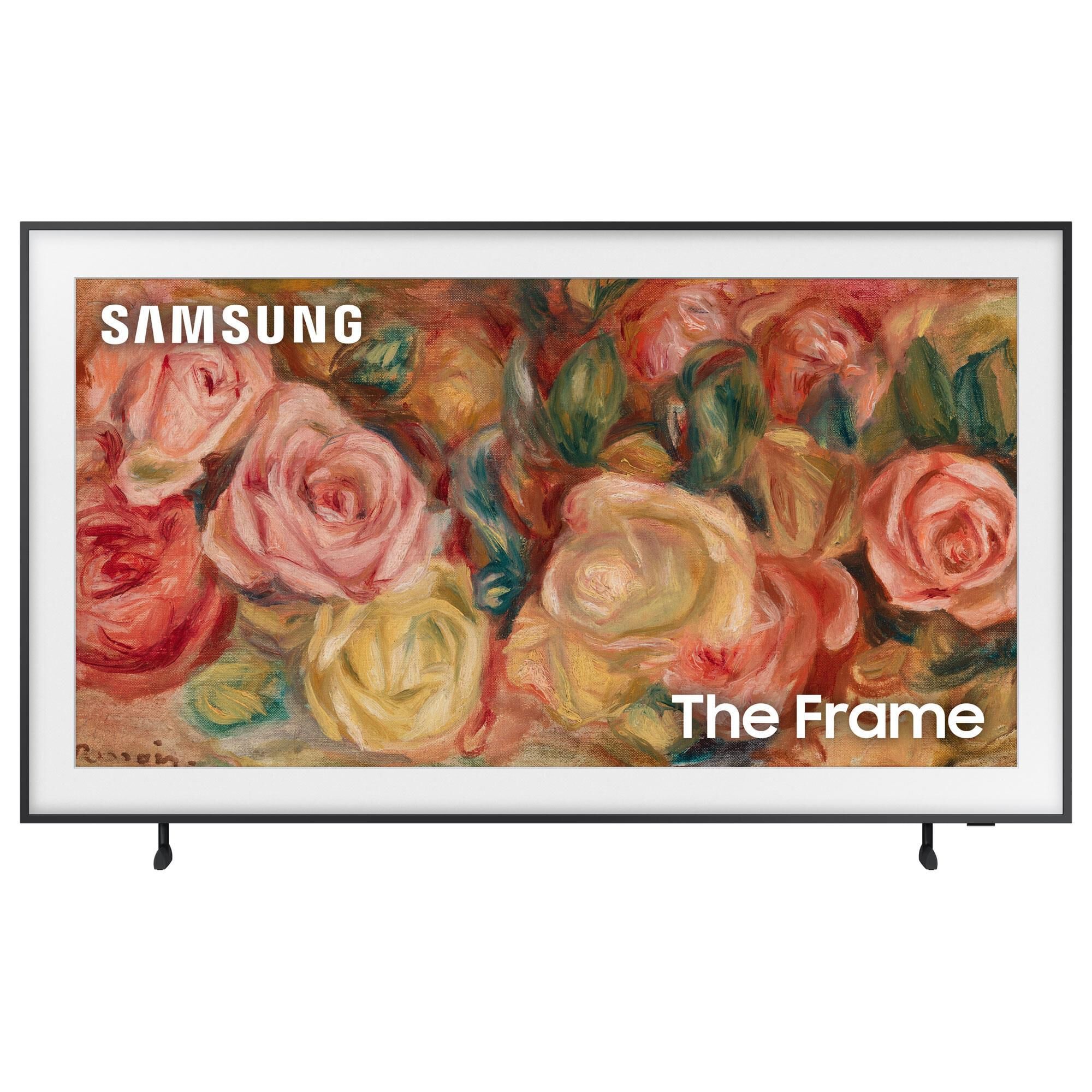 Samsung 85" Class LS03D The Frame QLED 4K with HDR in Black - Smart TV, , large