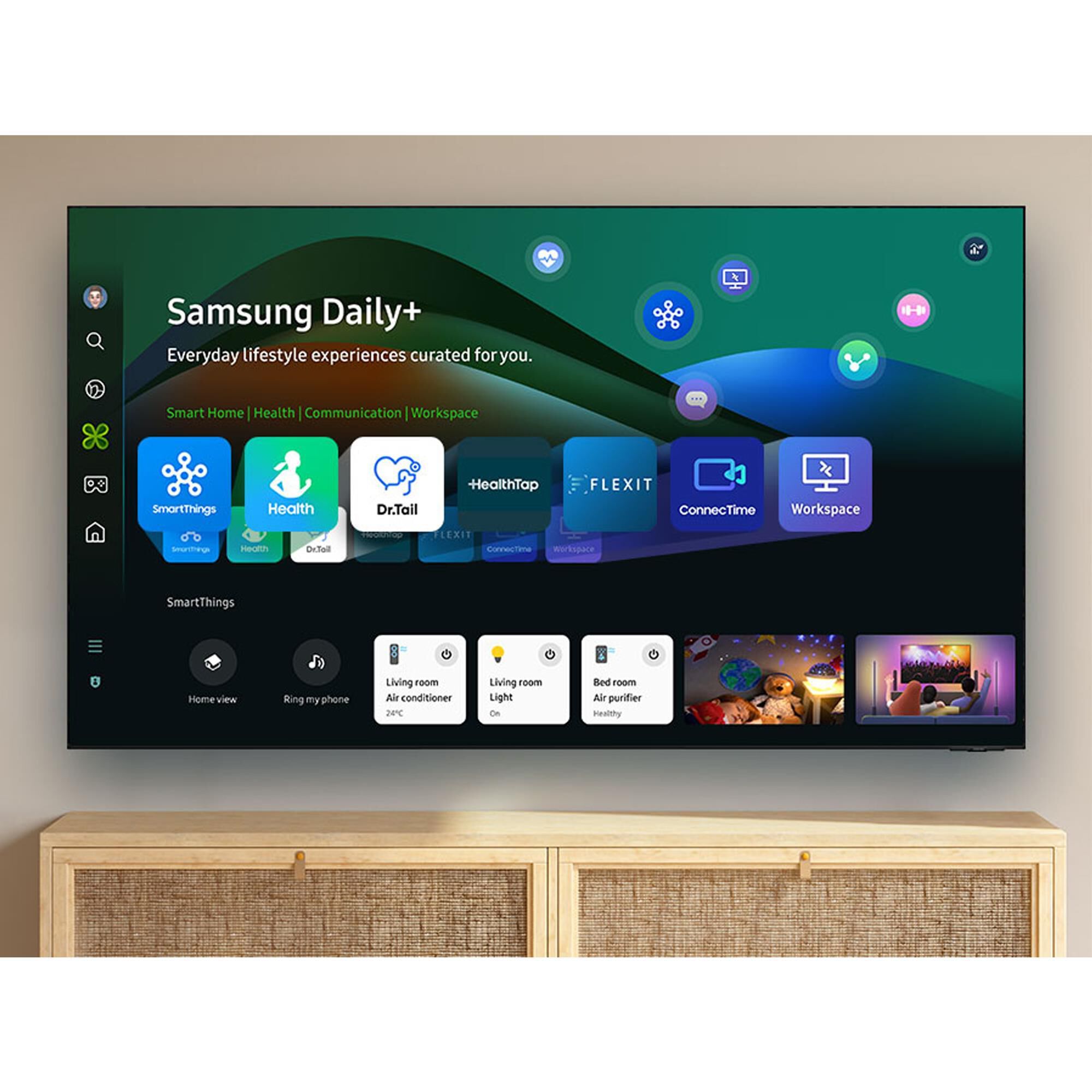 Samsung 65" Class S95D OLED 4K with HDR in Graphite Black - Smart TV, , large