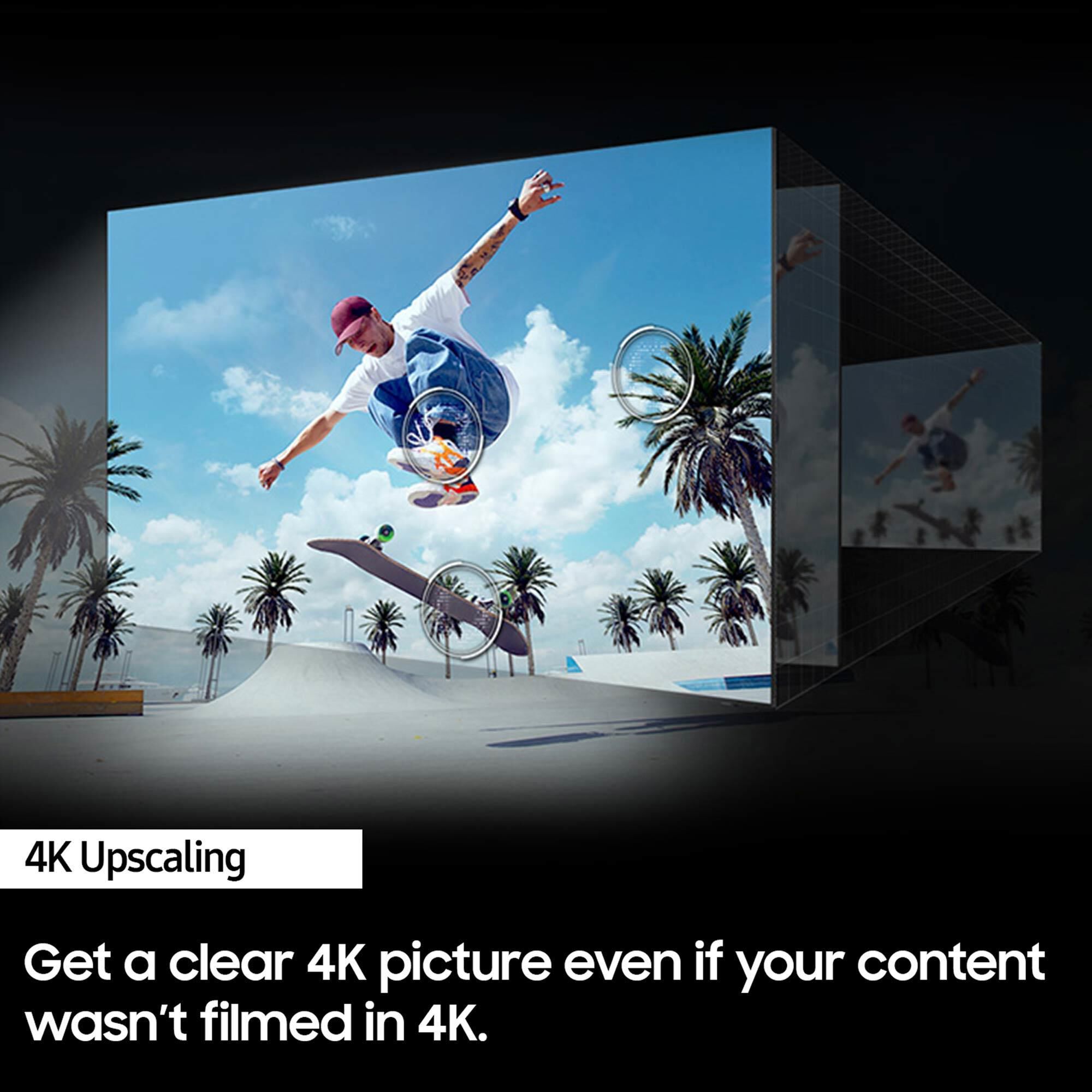 Samsung 43" Class DU7200 4K Crystal UHD with HDR in Titan Gray - Smart TV, , large