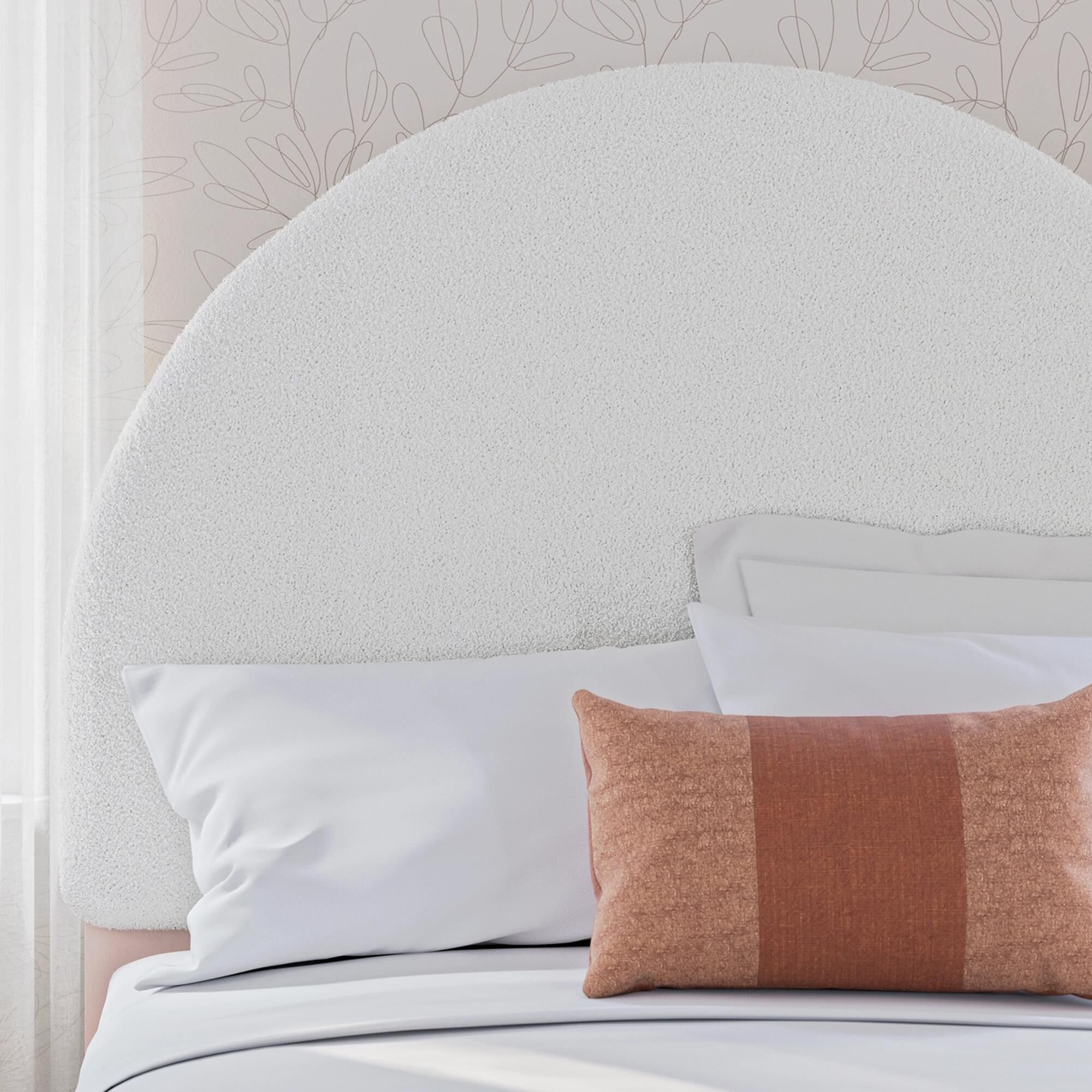 Signature Design by Ashley Wistenpine Full Upholstered Panel Bed with 1 Storage Unit, , large