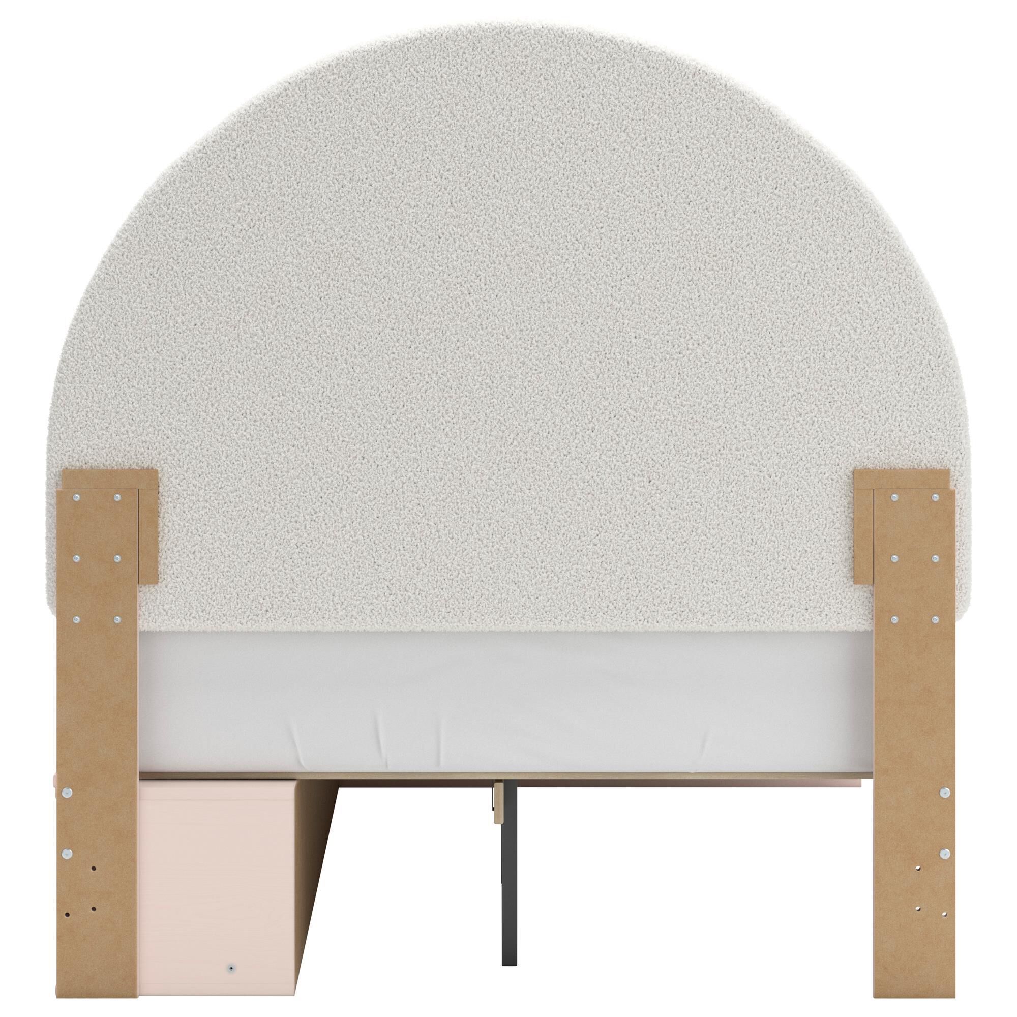 Signature Design by Ashley Wistenpine Full Upholstered Panel Bed with 1 Storage Unit, , large