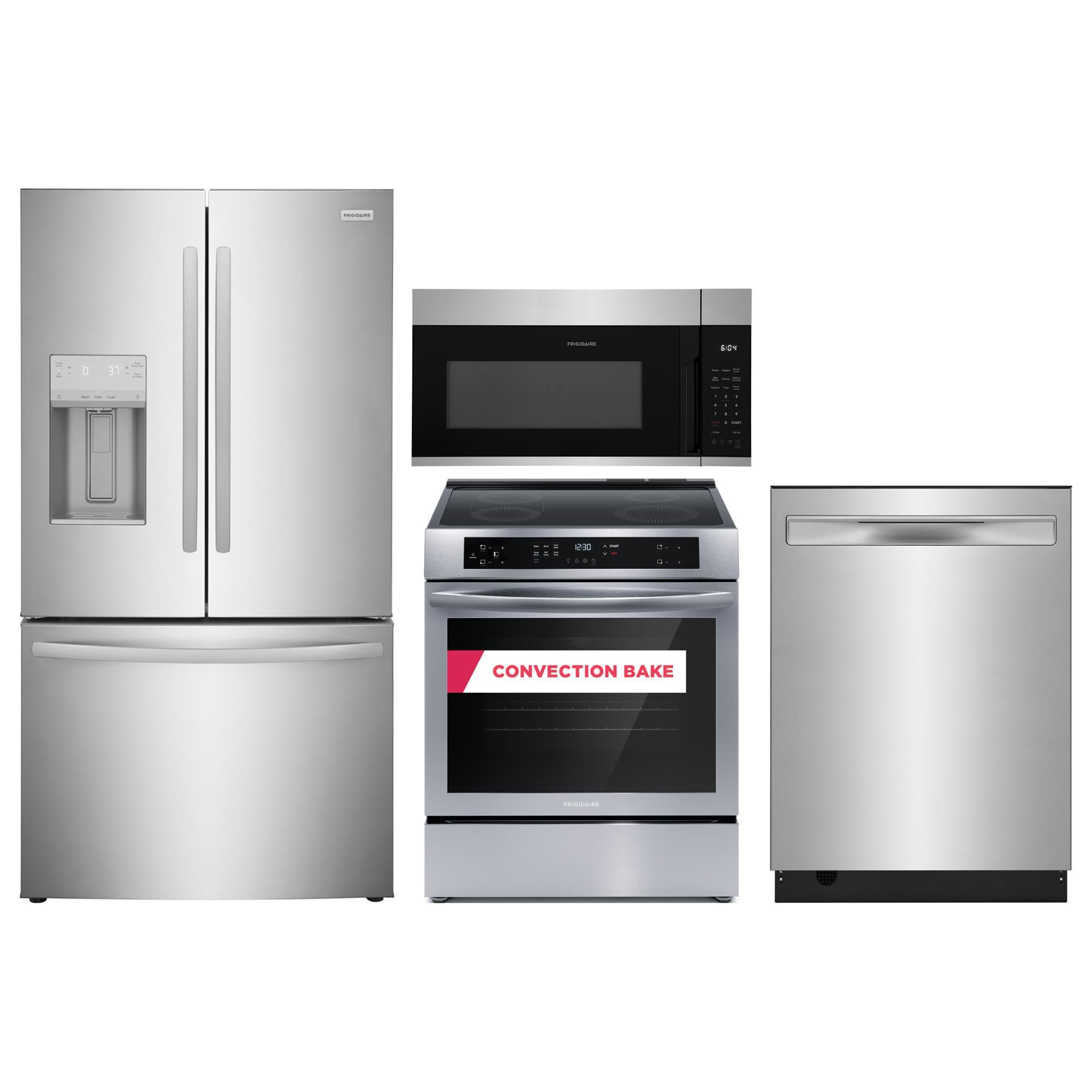 Frigidaire 4 Piece Kitchen Package in Stainless Steel, , large