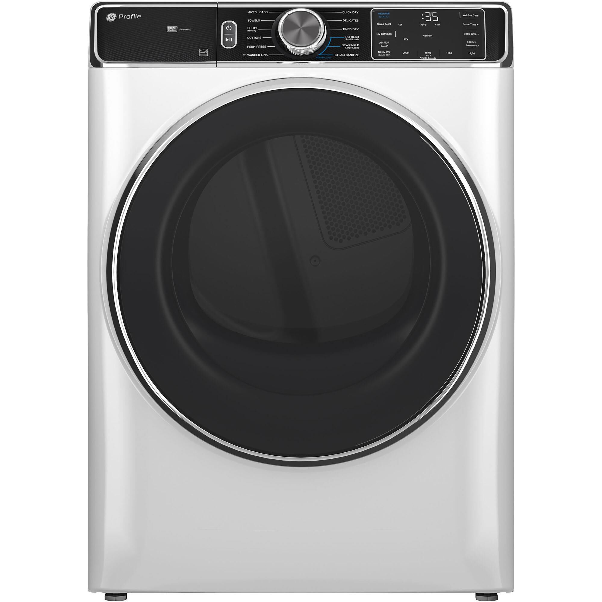 GE Profile GE Profile 7.8CF Capacity Smart Front Load Gas Dryer, , large