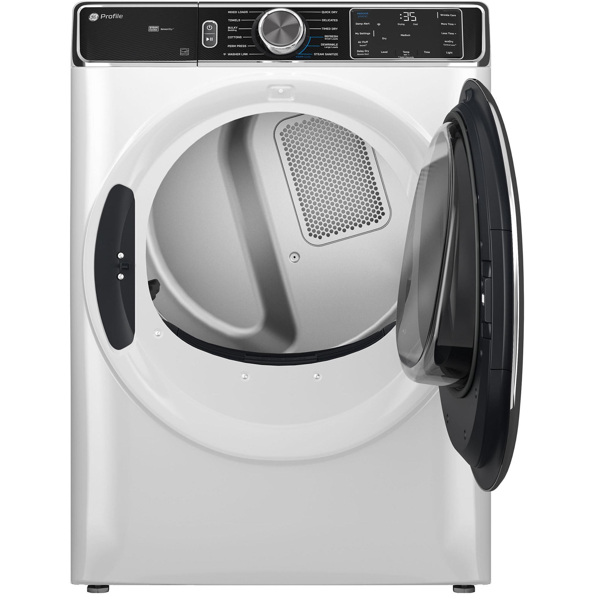 GE Profile GE Profile 7.8CF Capacity Smart Front Load Gas Dryer, , large