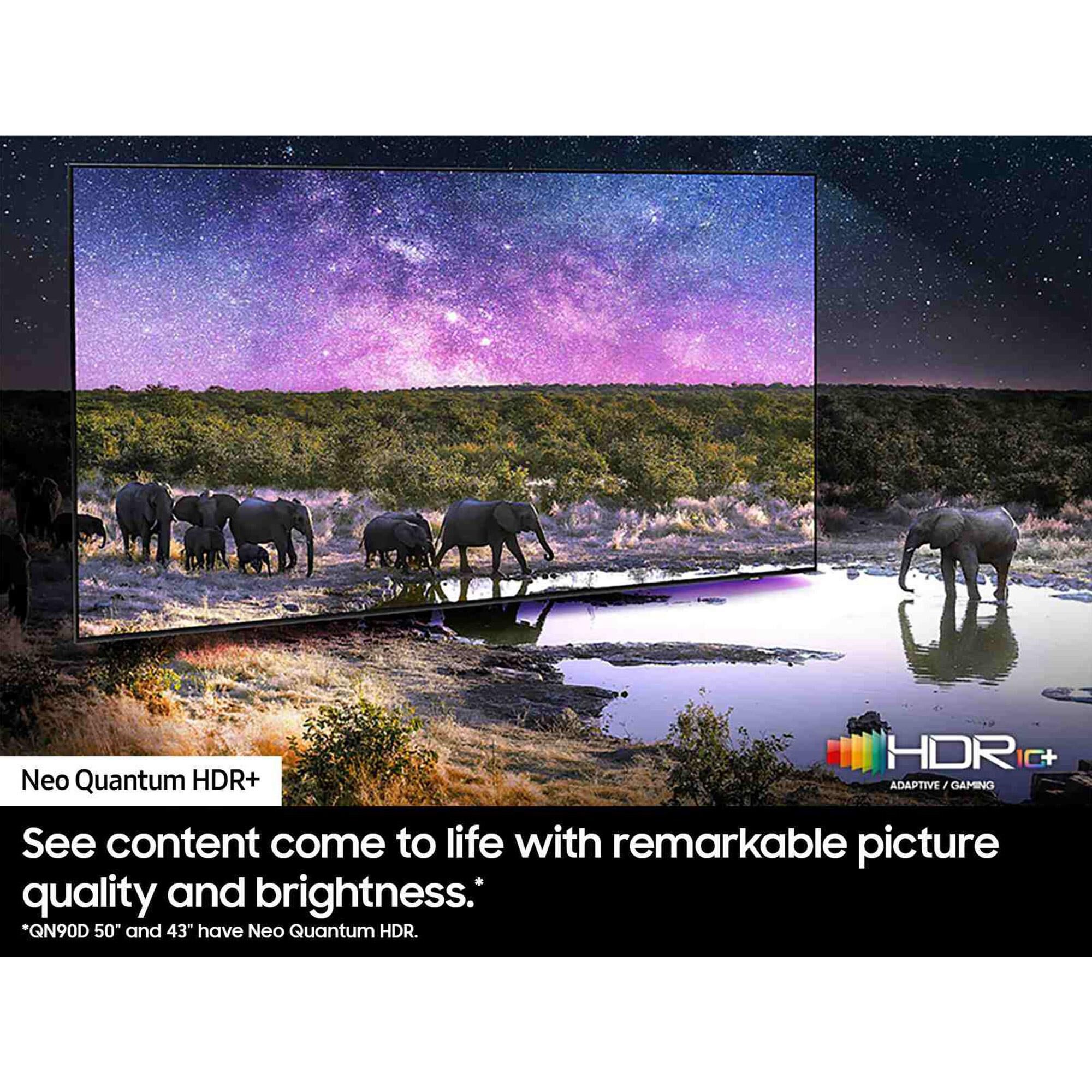 Samsung 65" Class QN90D Neo QLED 4K UHD with HDR in Graphite Black - Smart TV, , large