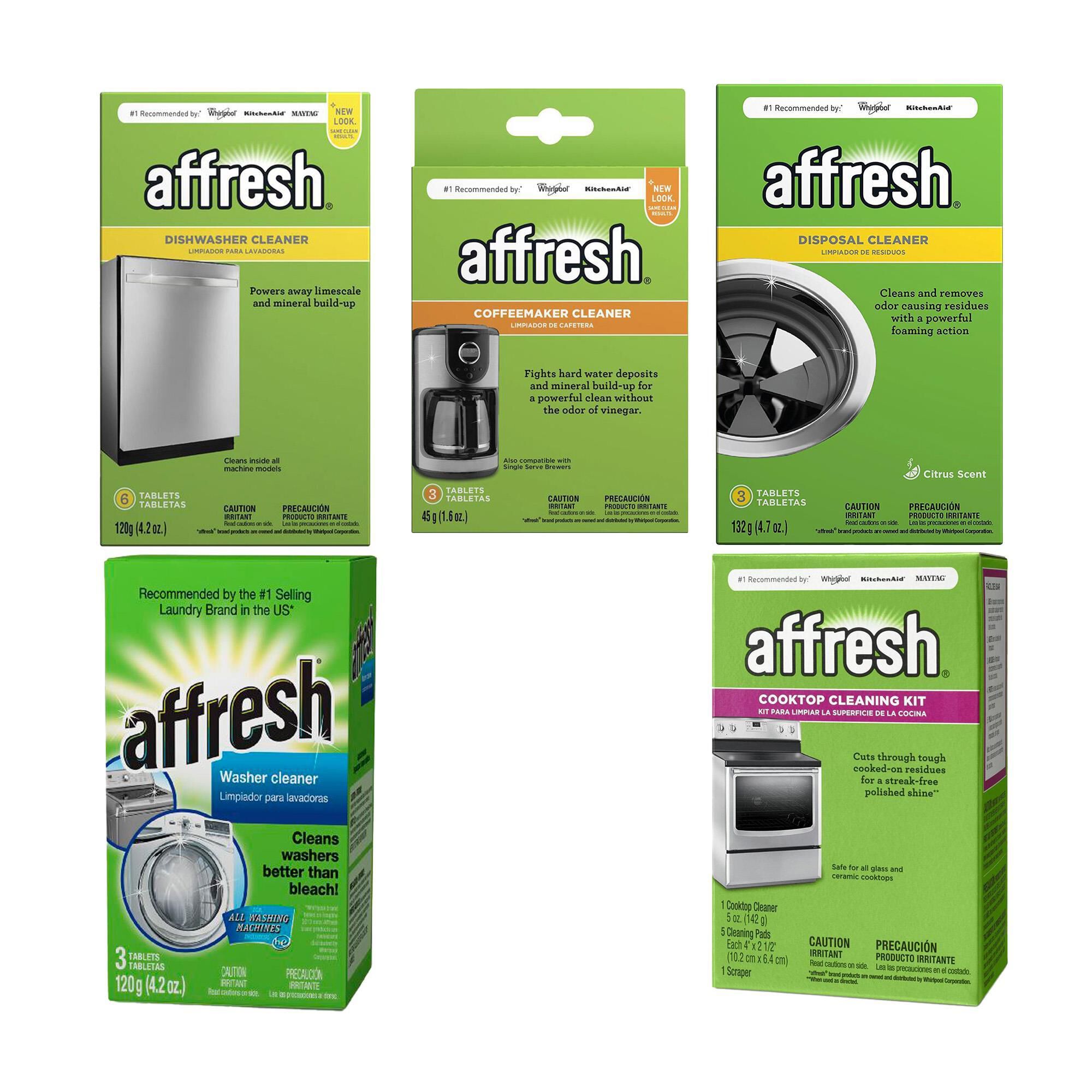Whirlpool 6 Month Affresh Home Appliance Cleaning Kit, , large