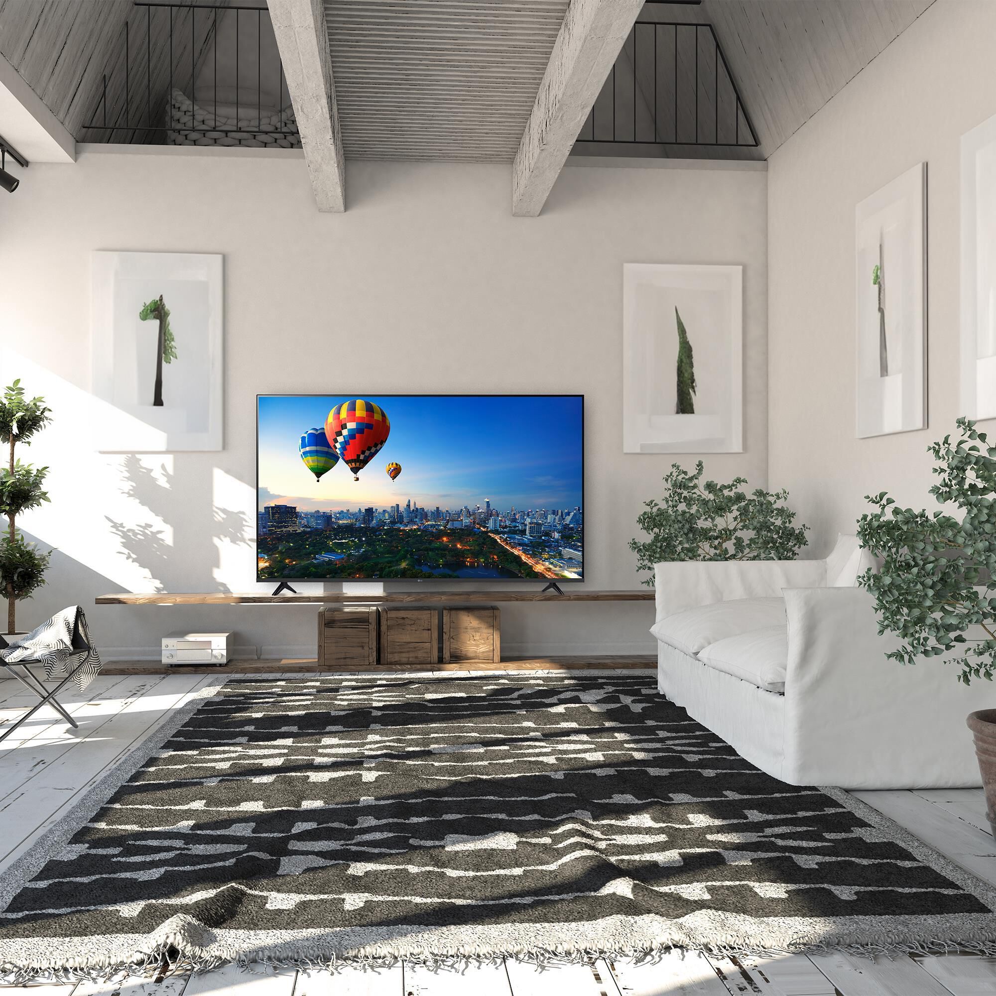 LG 65" Class UT75 Series 4K UHD in Black - Smart TV, , large