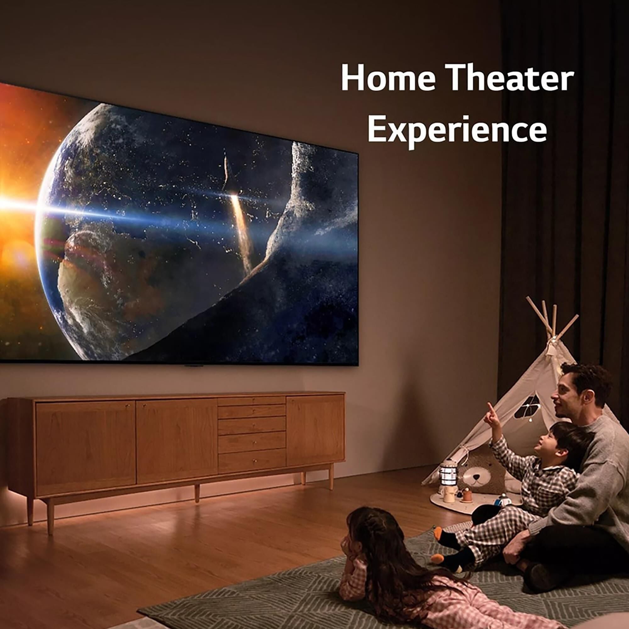 LG 65" Class UT75 Series 4K UHD in Black - Smart TV, , large