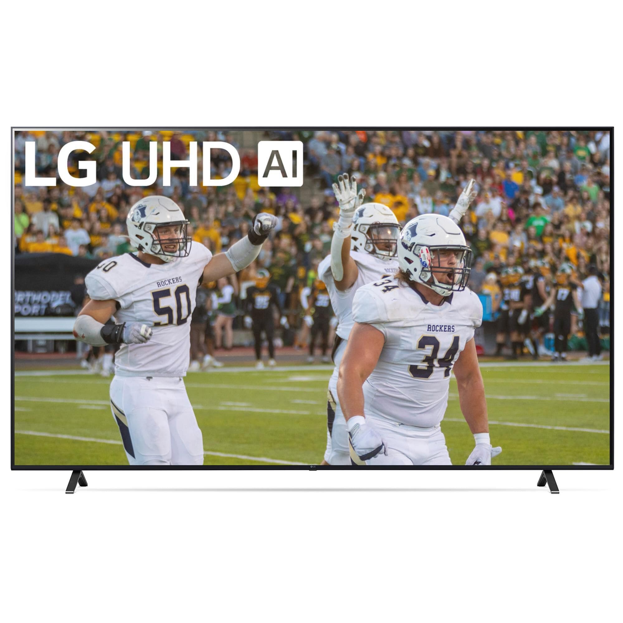 LG 75" Class UT75 Series 4K UHD in Black - Smart TV, , large