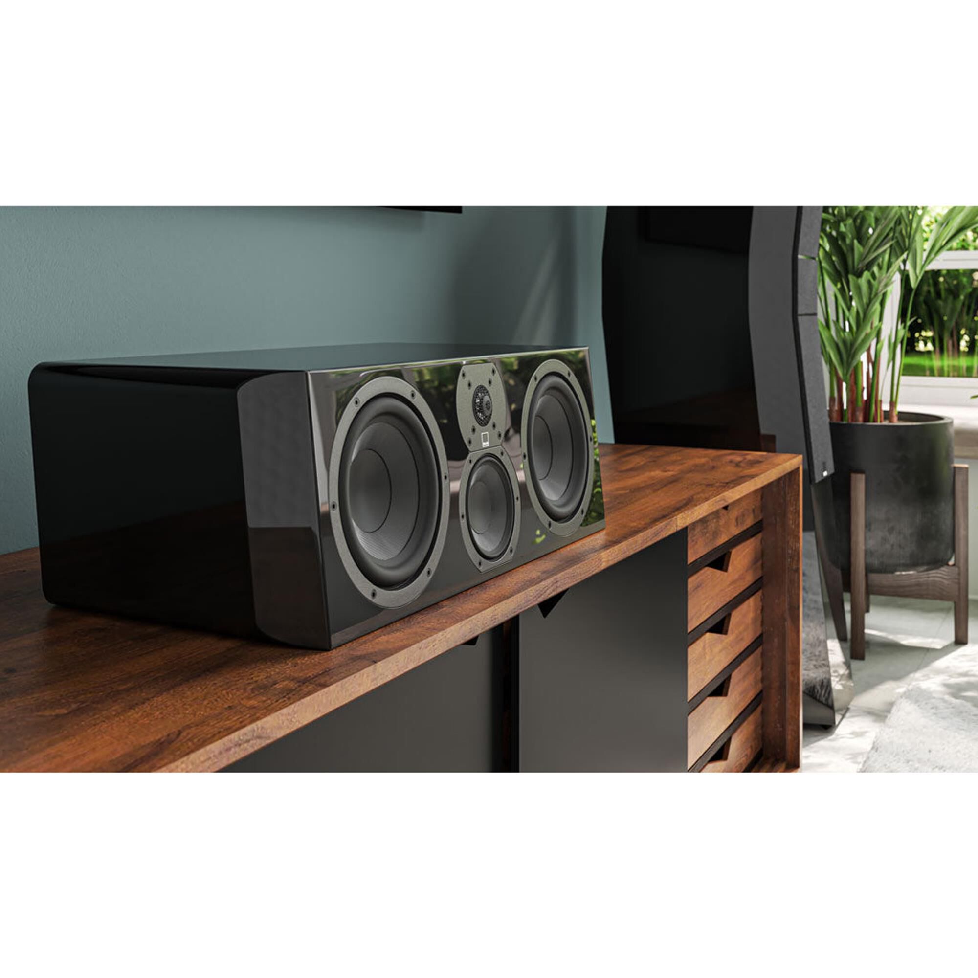 Svs Audio Ultra Evolution Center Channel Speaker in Piano Gloss Black, , large