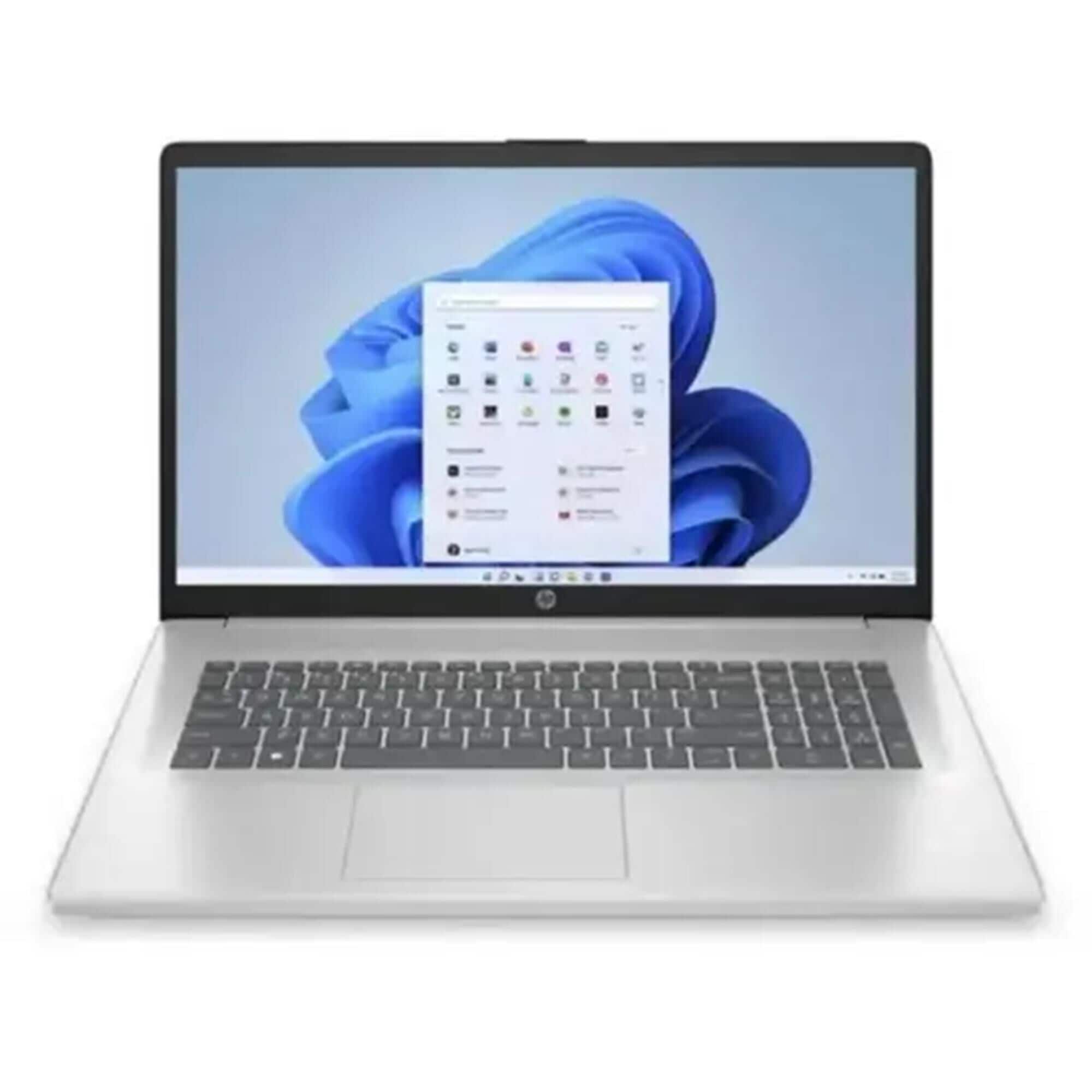HP 17.3" HD+ Laptop Intel Pentium Silver N6000, 8GB DDR4, 512GB SSD - Silver