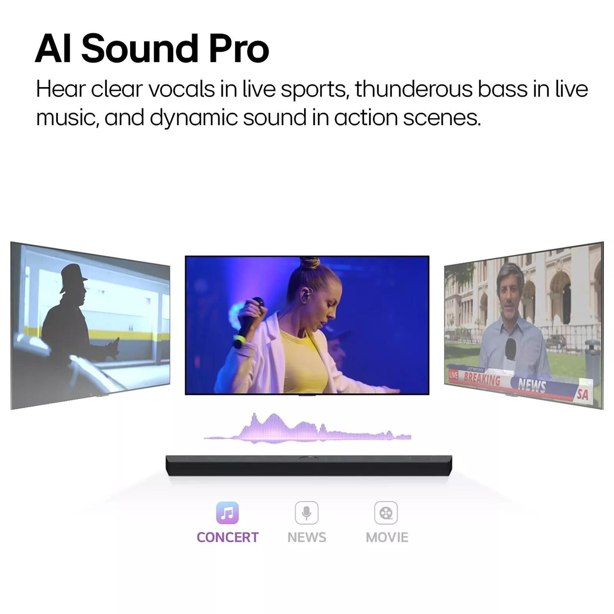 LG 65" Class B4 4K OLED - Smart TV with 3.1 Channel Sound Bar and Wireless Subwoofer in Black, , large
