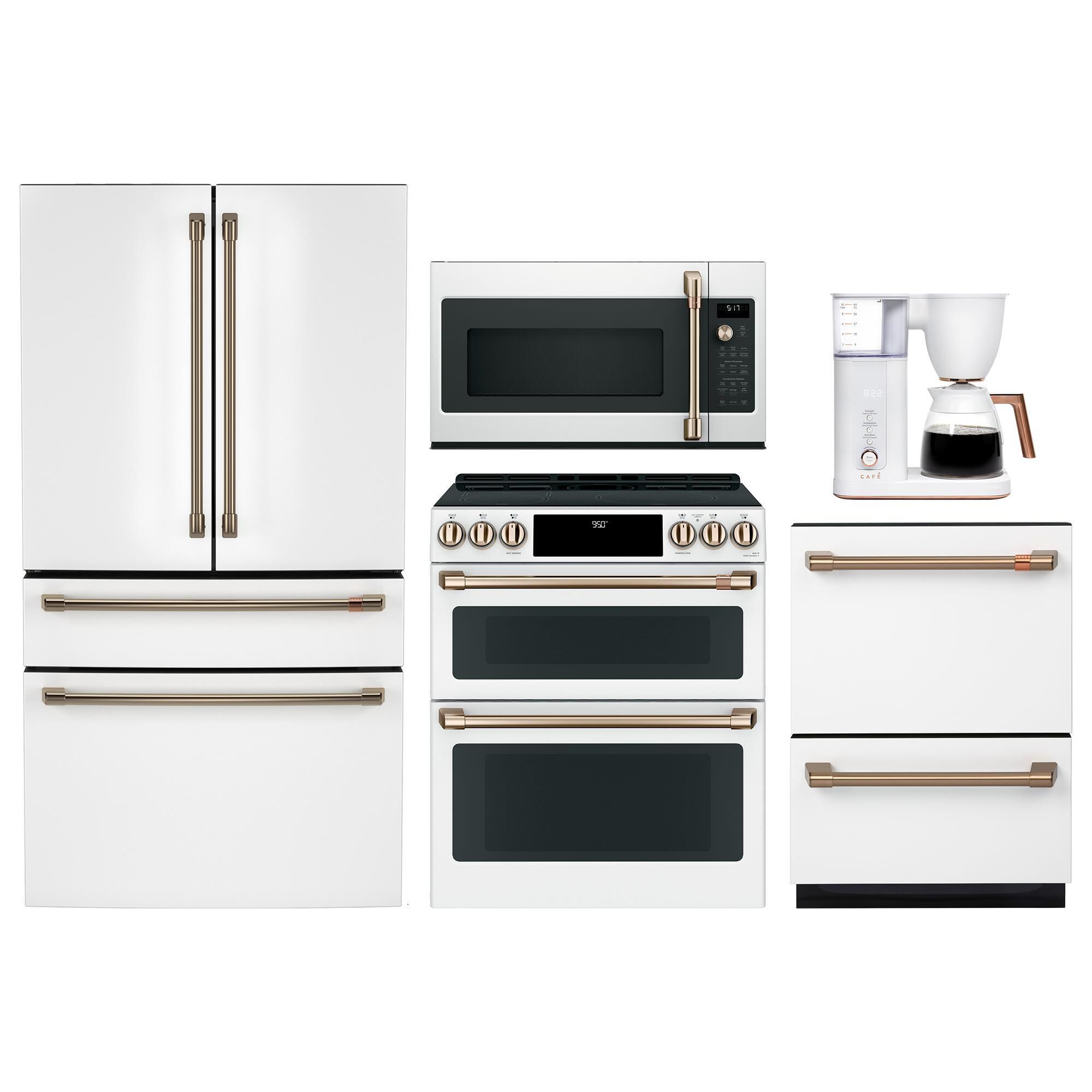 Cafe 5 Piece Kitchen Package in White, , large
