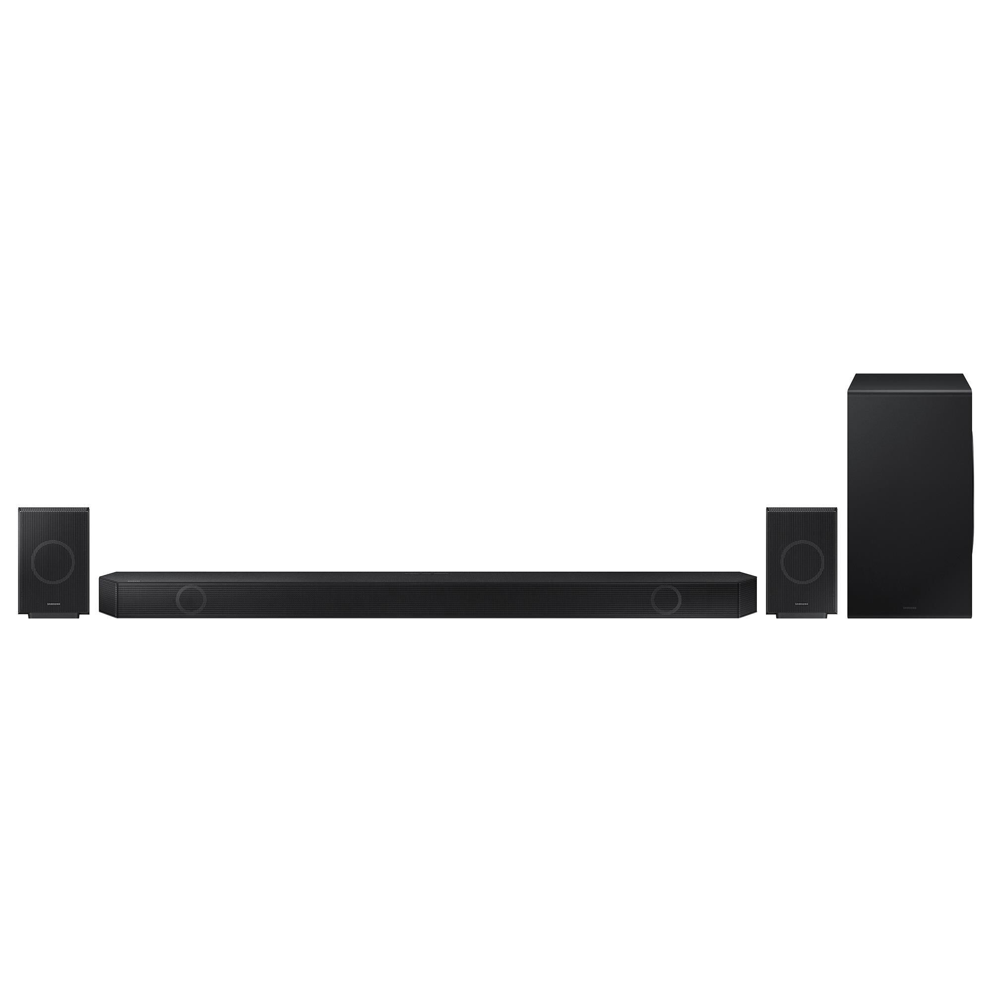 Samsung 77" 4K QLED w/Soundbar Sys, , large