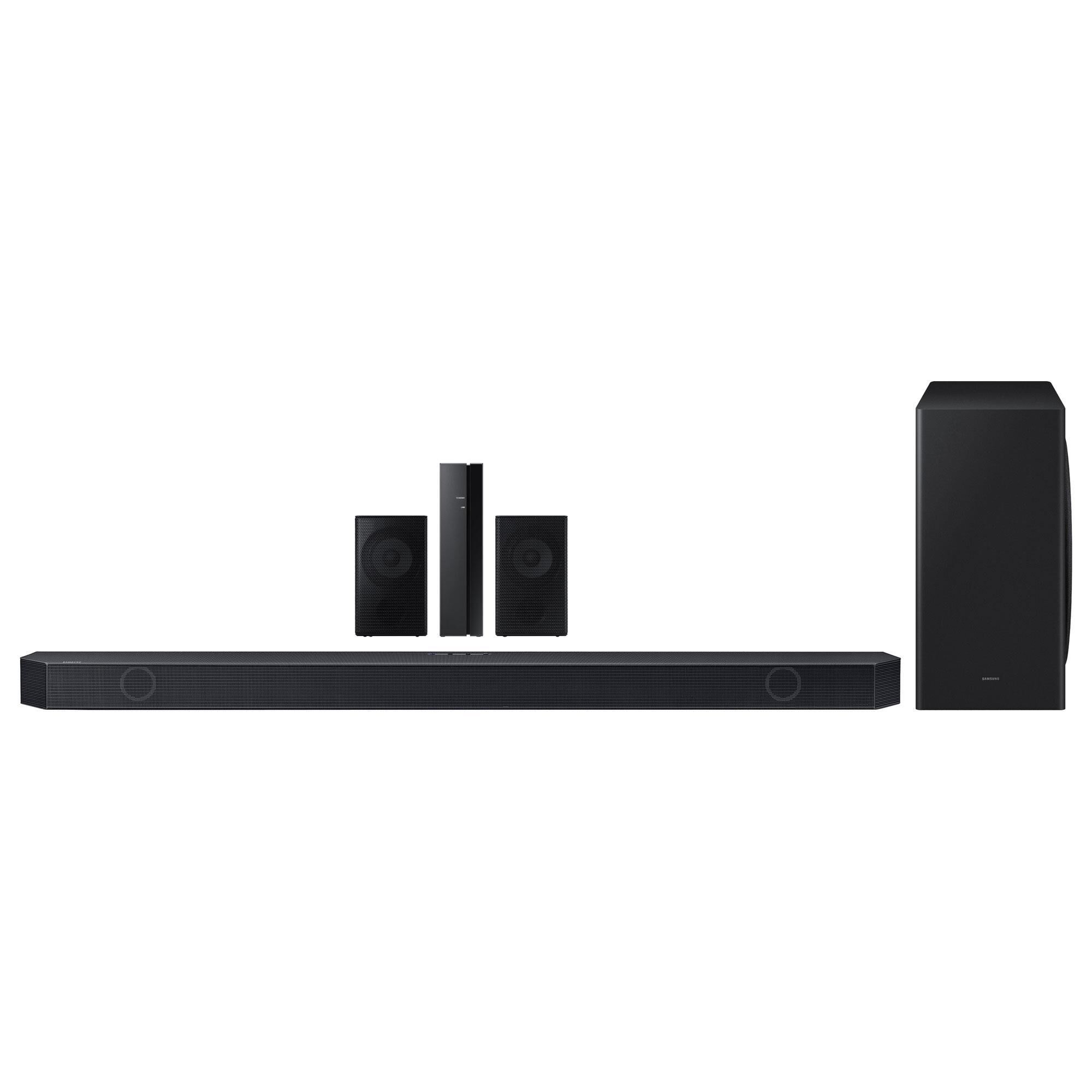 Samsung 75" 4K QLED w/Soundbar Sys, , large