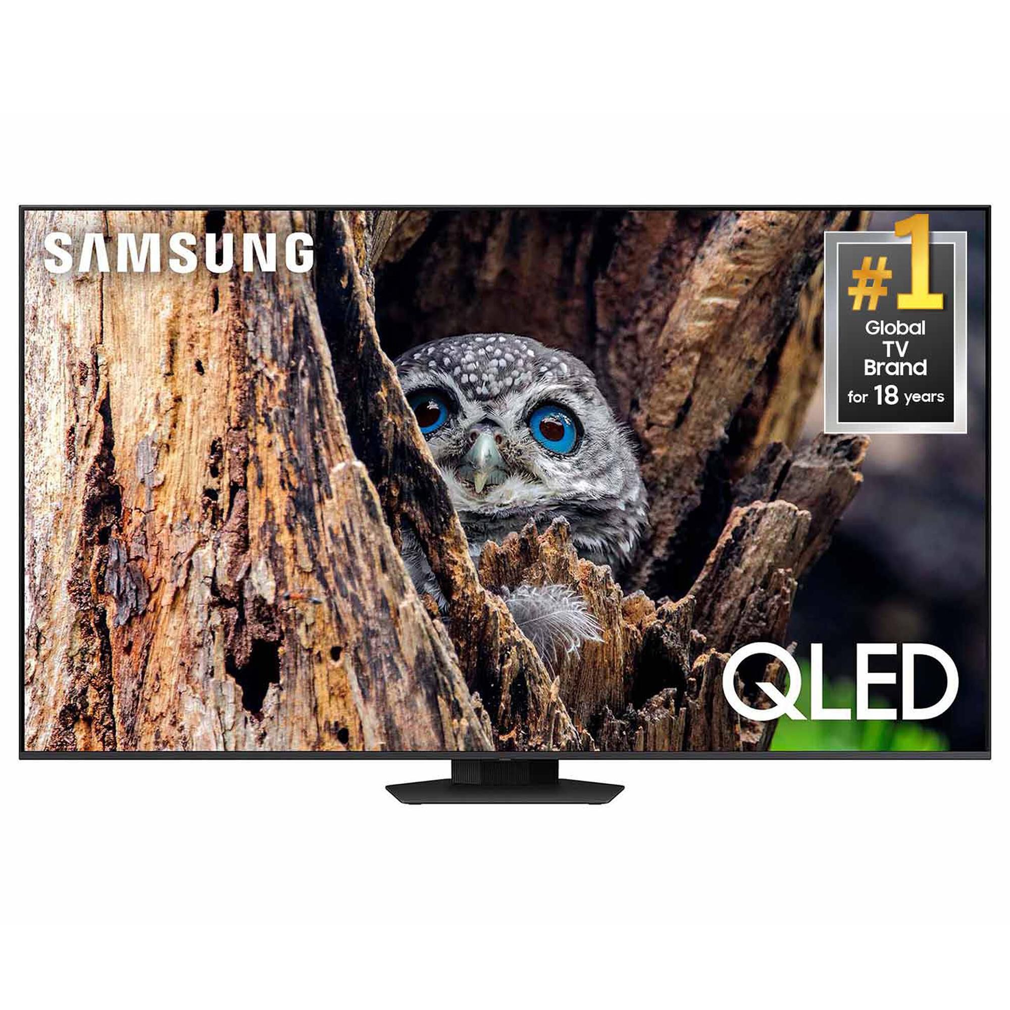 Samsung 55" 4K QLED w/Soundbar Sys, , large