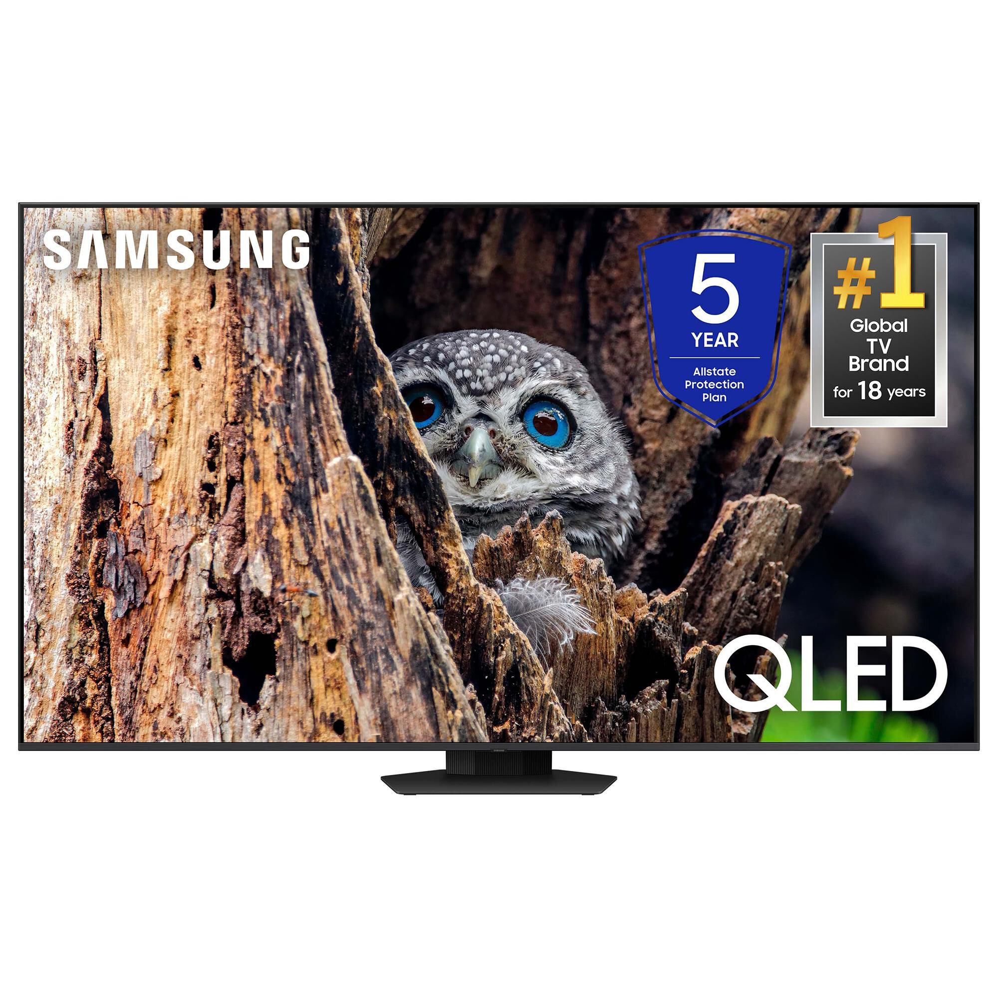 Samsung 75" 4K QLED w/Soundbar Sys, , large