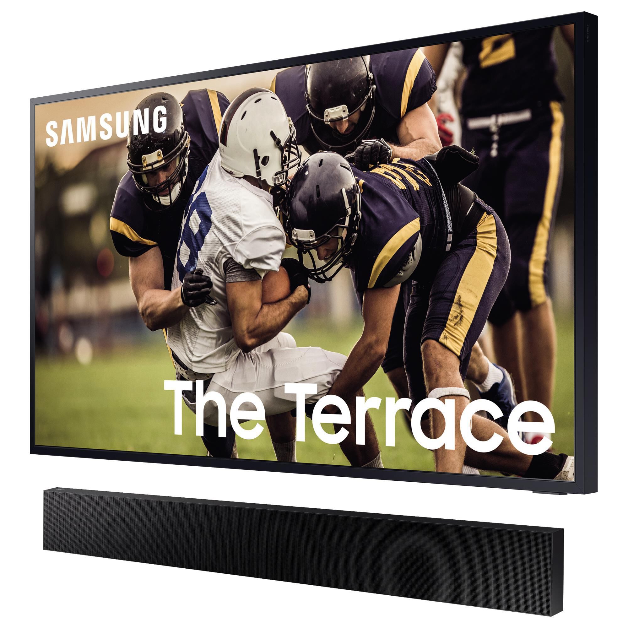 Samsung 75" 4K Terrace w/Soundbar Sys, , large