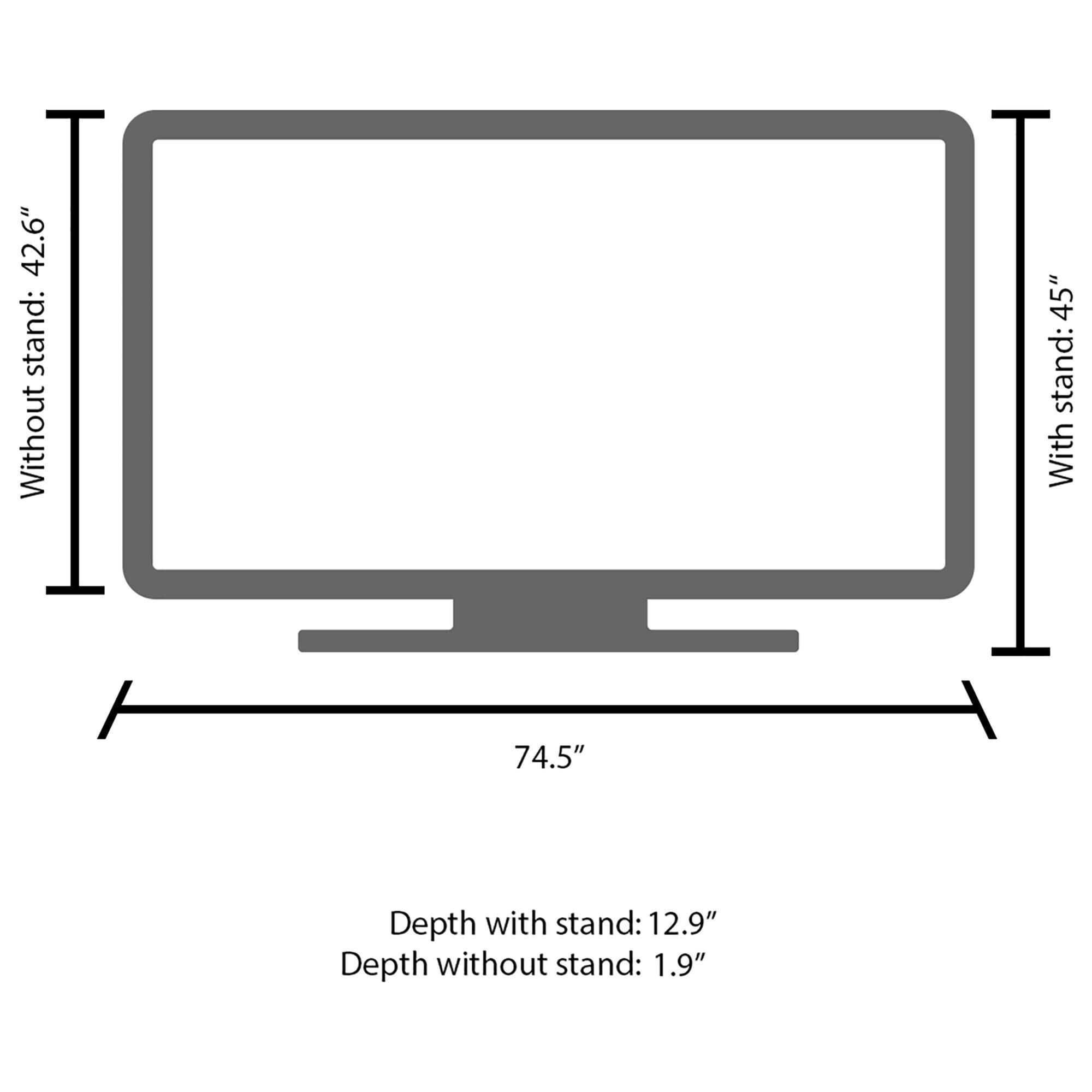 Samsung 85" 4K QLED w/Soundbar Sys, , large