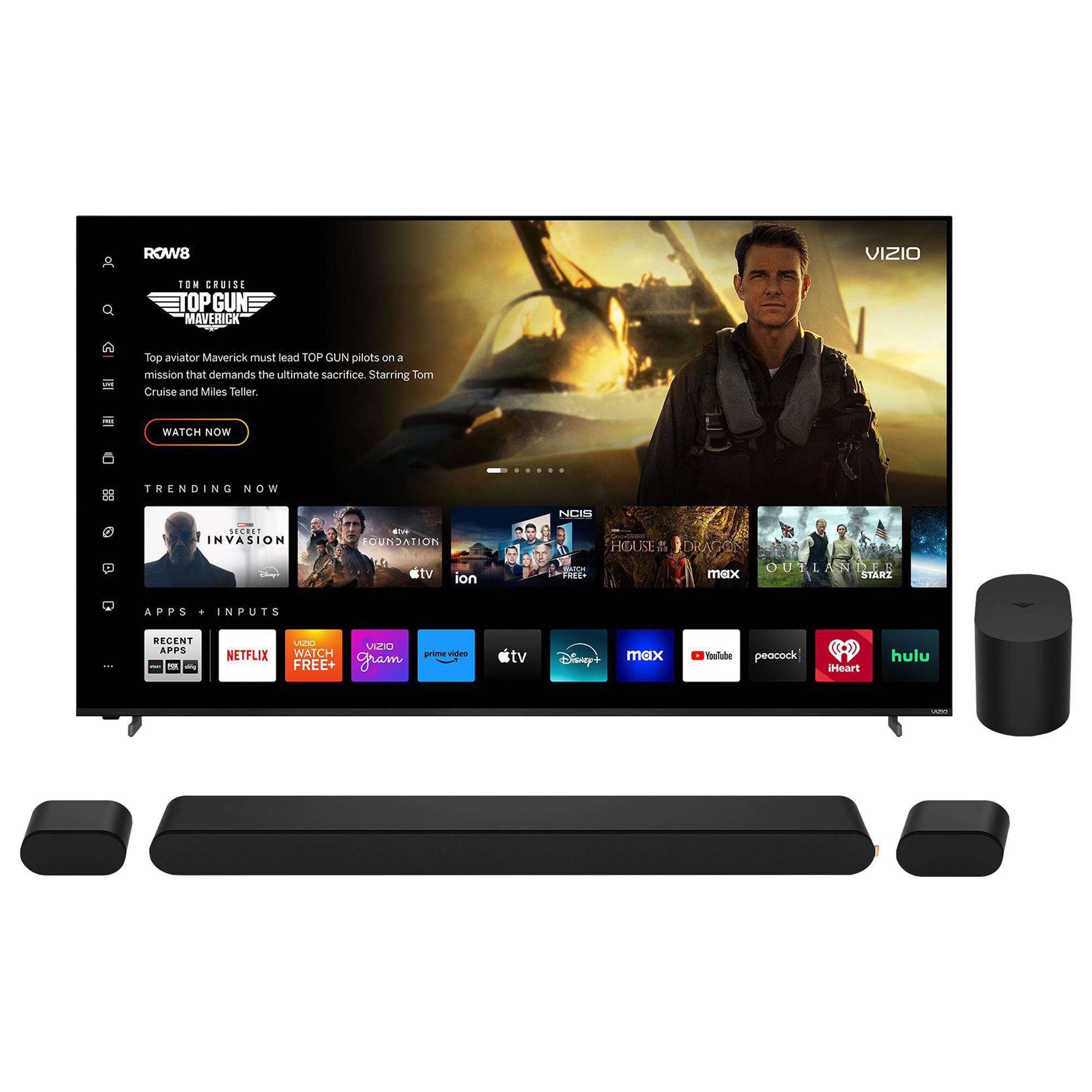 VIZIO 65 Quantum Pro 4K QLED Smart TV w/ 5.1 Soundbar, , large