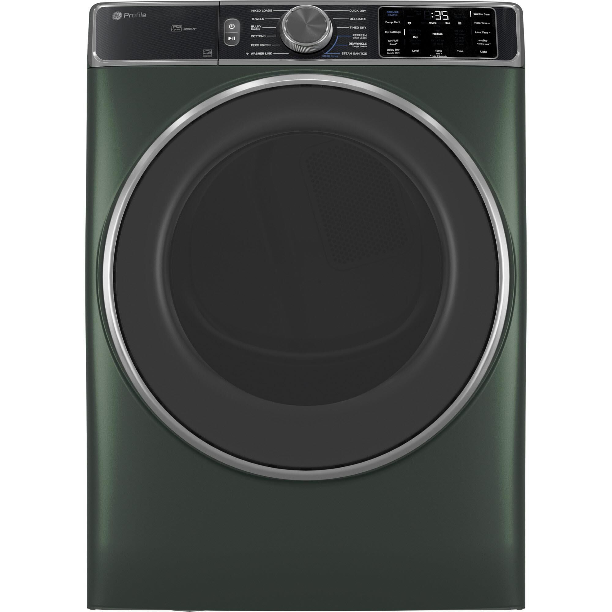 GE Profile 7.8 Cu. Ft. Smart Front Load Gas Dryer in Jade Green, , large