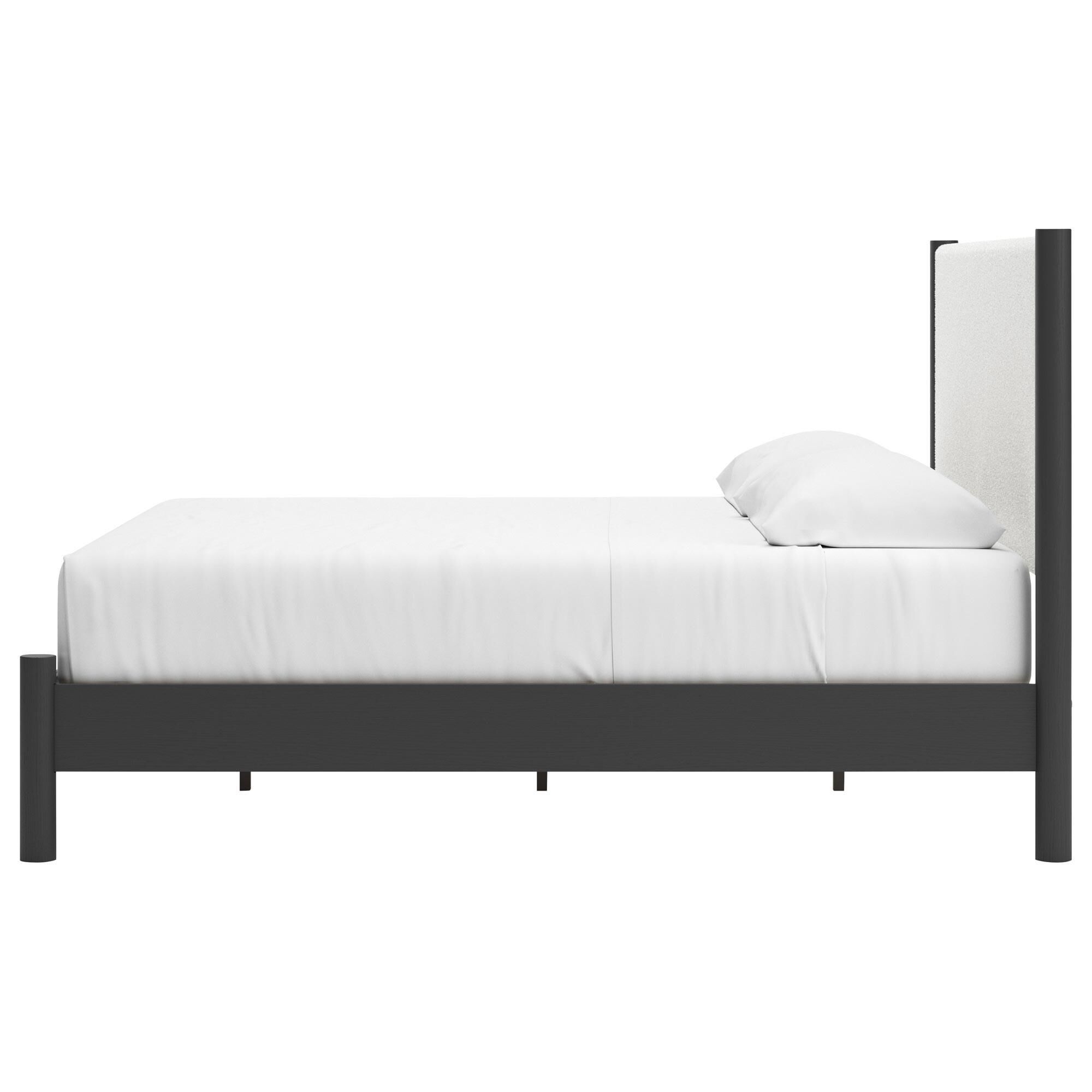 Signature Design by Ashley Cadmori King Platform Bed in Black, , large