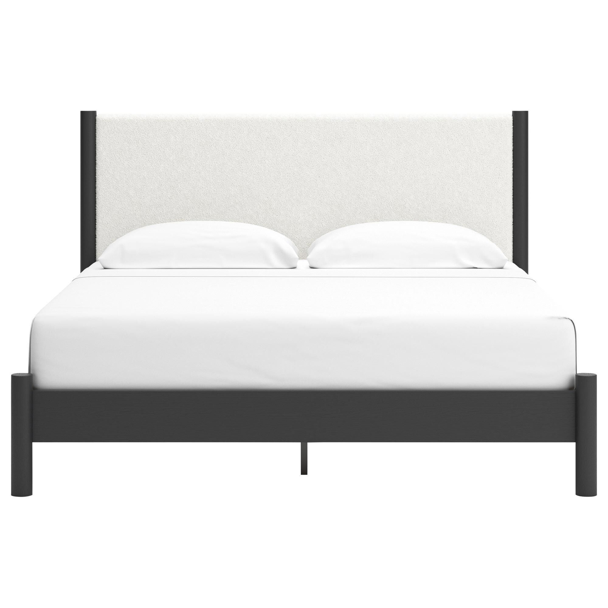 Signature Design by Ashley Cadmori King Platform Bed in Black, , large