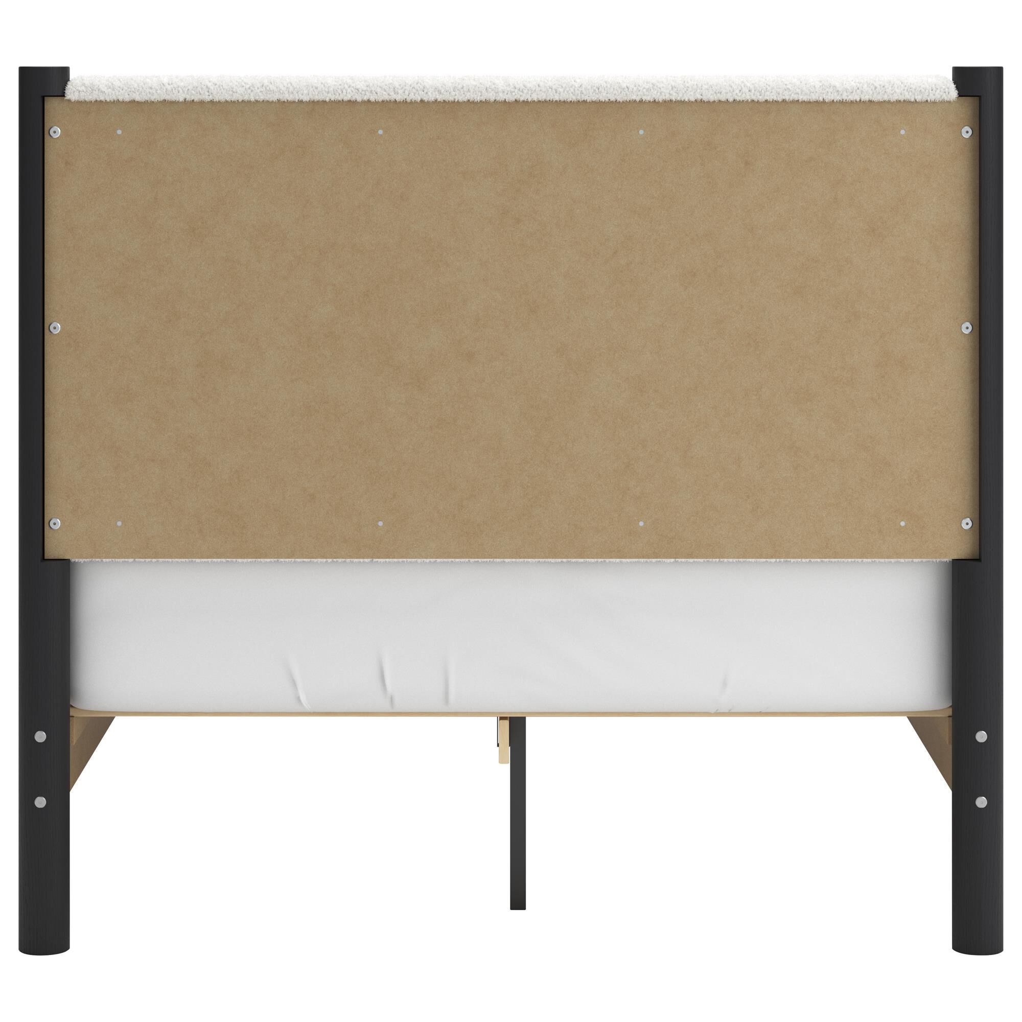 Signature Design by Ashley Cadmori Full Platform Bed in Black, , large