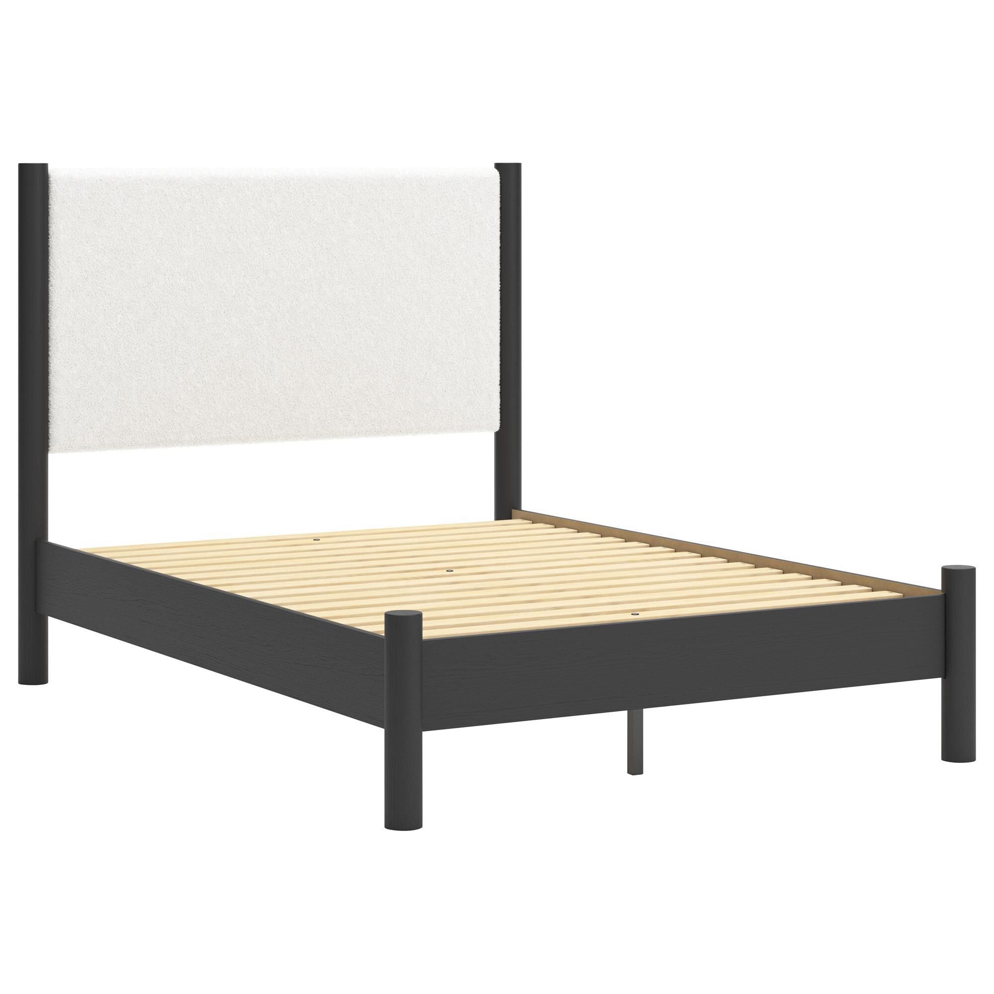 Signature Design by Ashley Cadmori Full Platform Bed in Black, , large