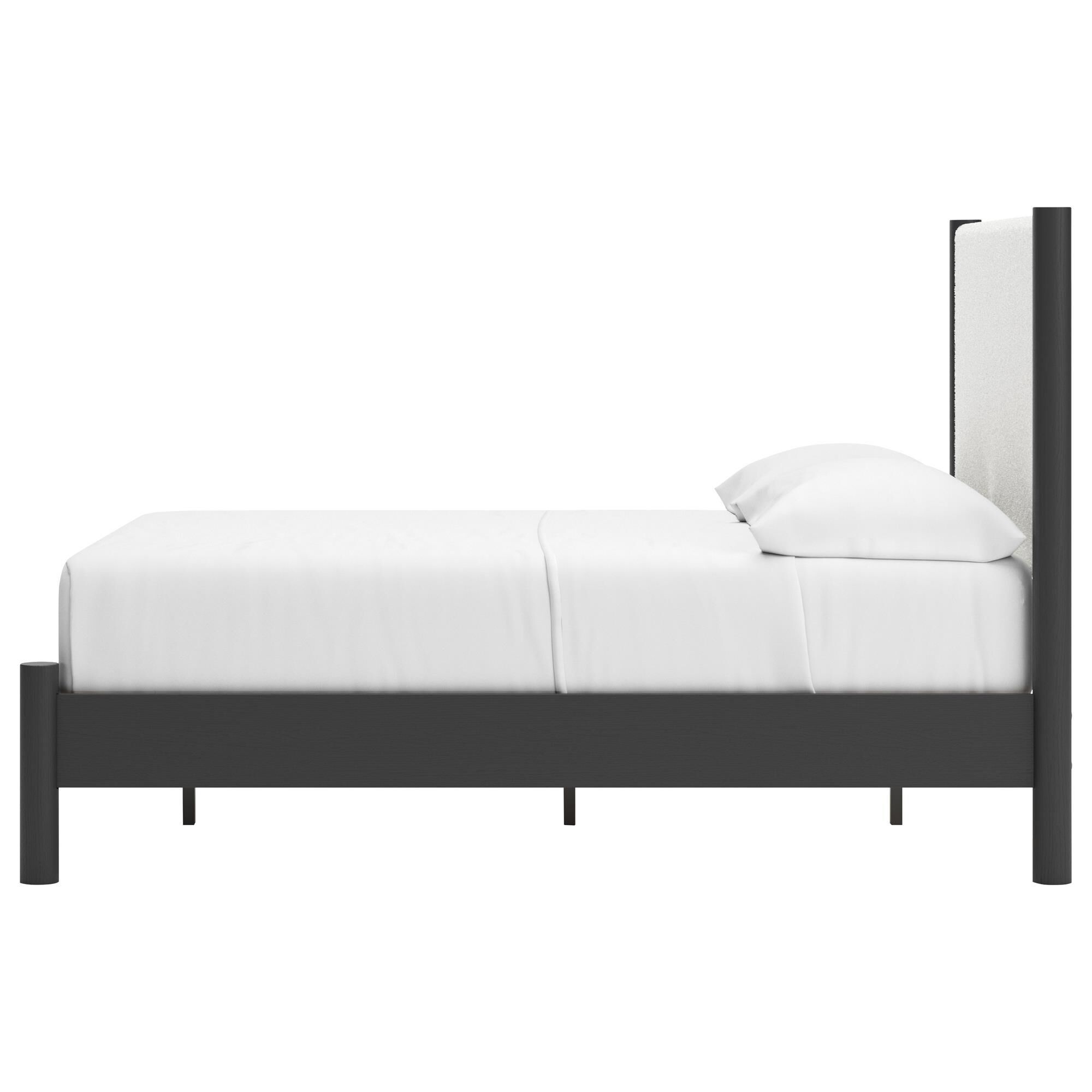 Signature Design by Ashley Cadmori Full Platform Bed in Black, , large