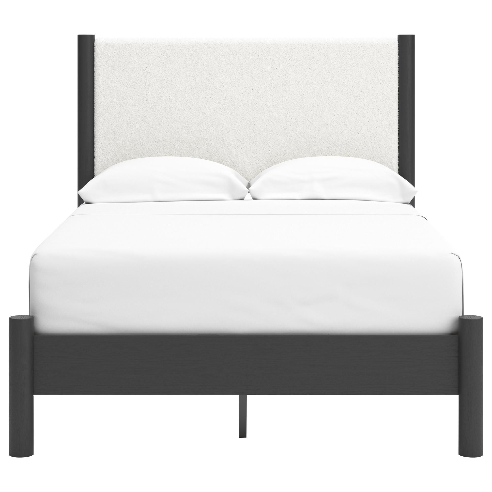 Signature Design by Ashley Cadmori Full Platform Bed in Black, , large