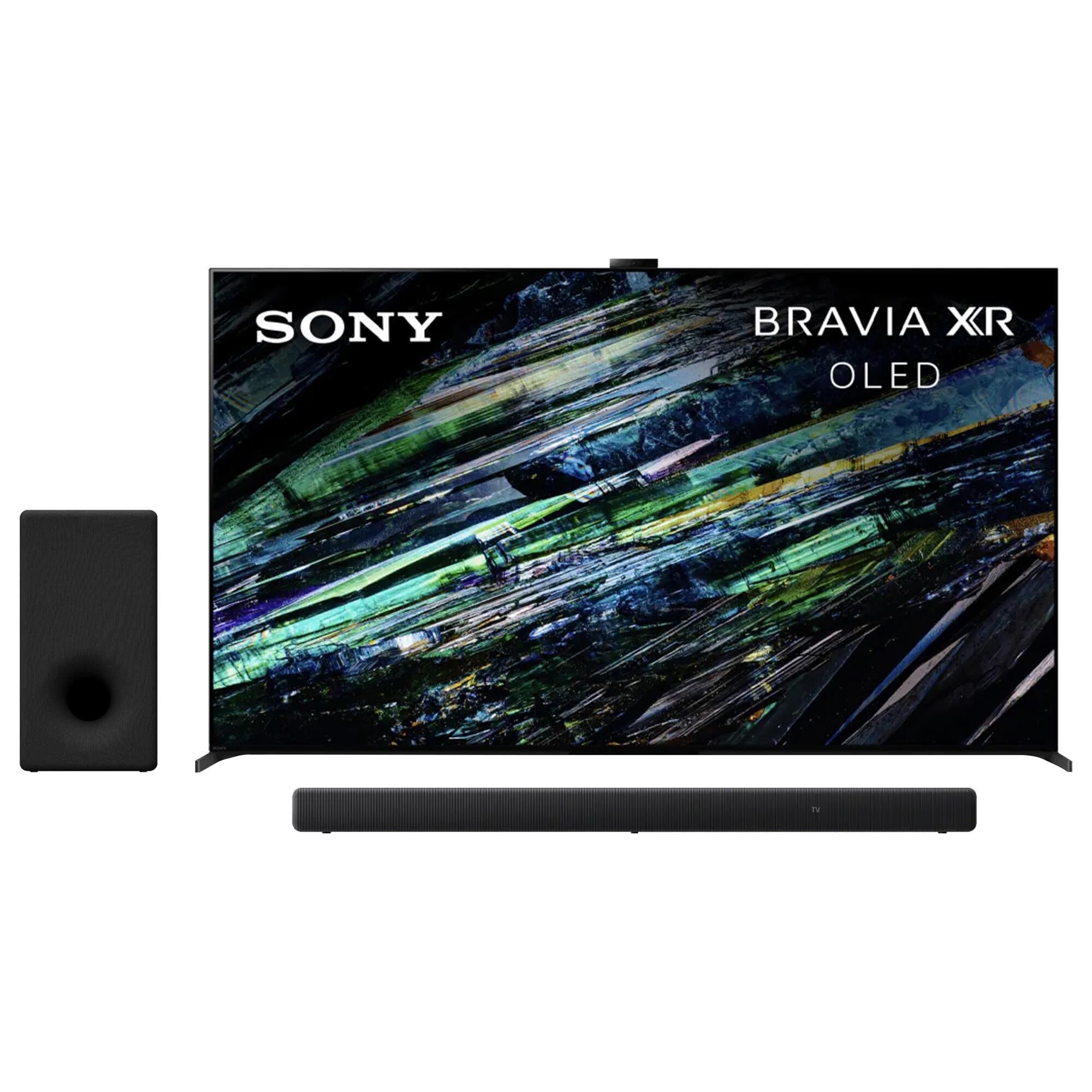 Sony *55 4K OLED TV W/SOUNDBAR SYS, , large