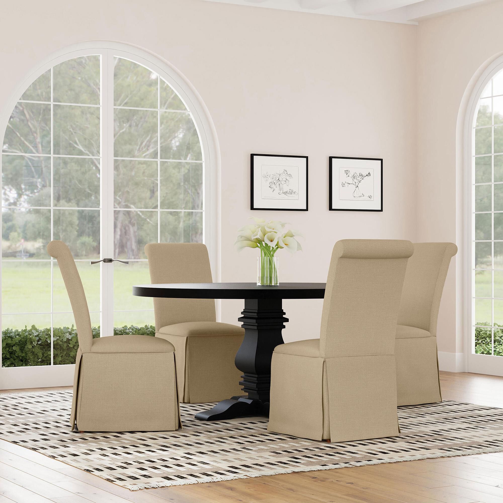 Pacific Landing Shawna Side Chair in Khaki, , large