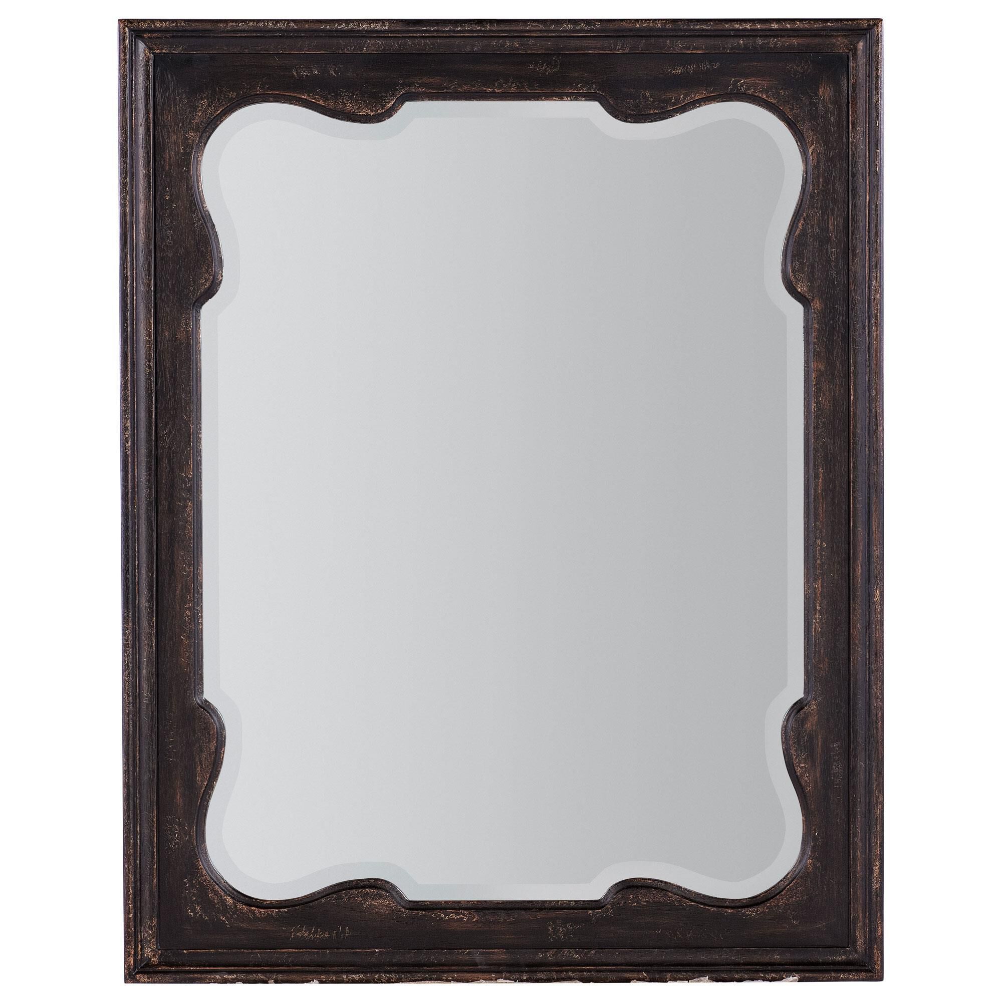Hooker Furniture Americana Landscape Mirror in Molasses, , large