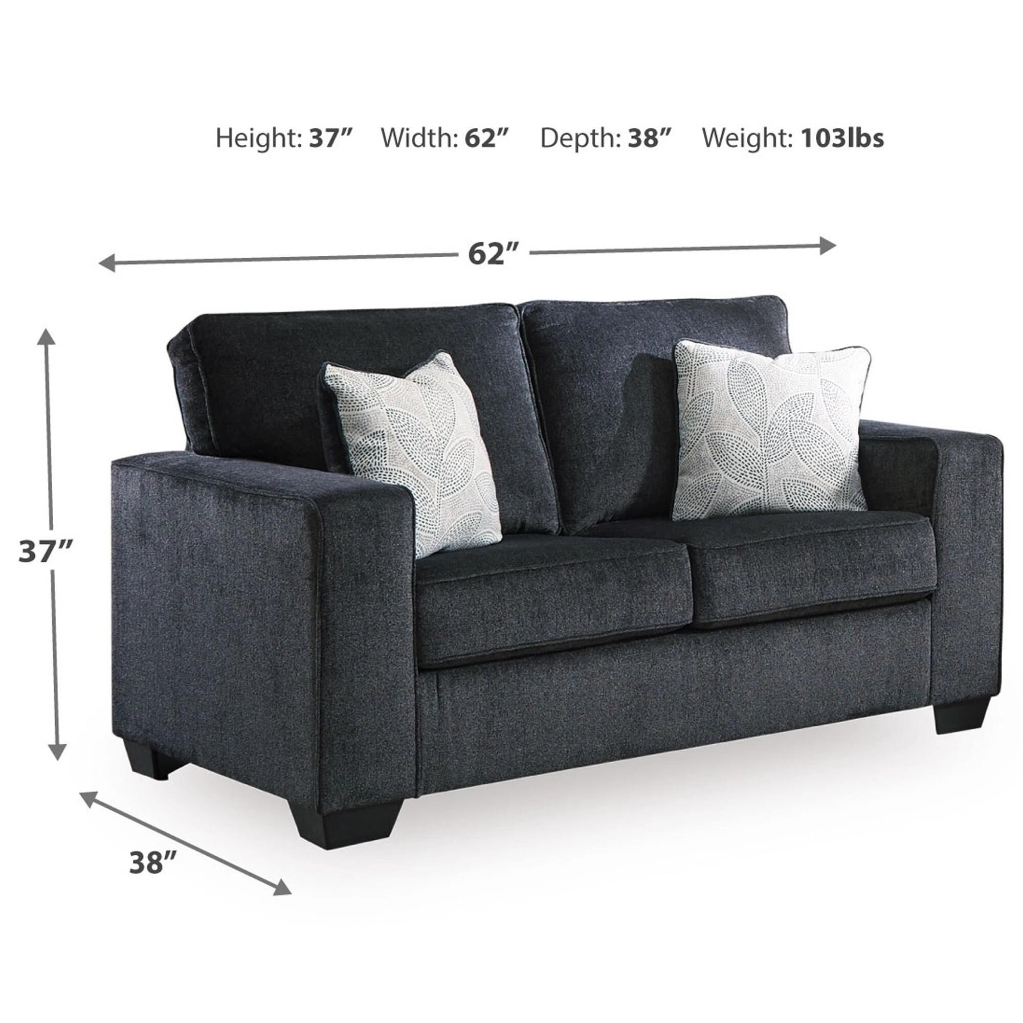 Signature Design by Ashley 7-Piece Living Room Set in Slate, , large
