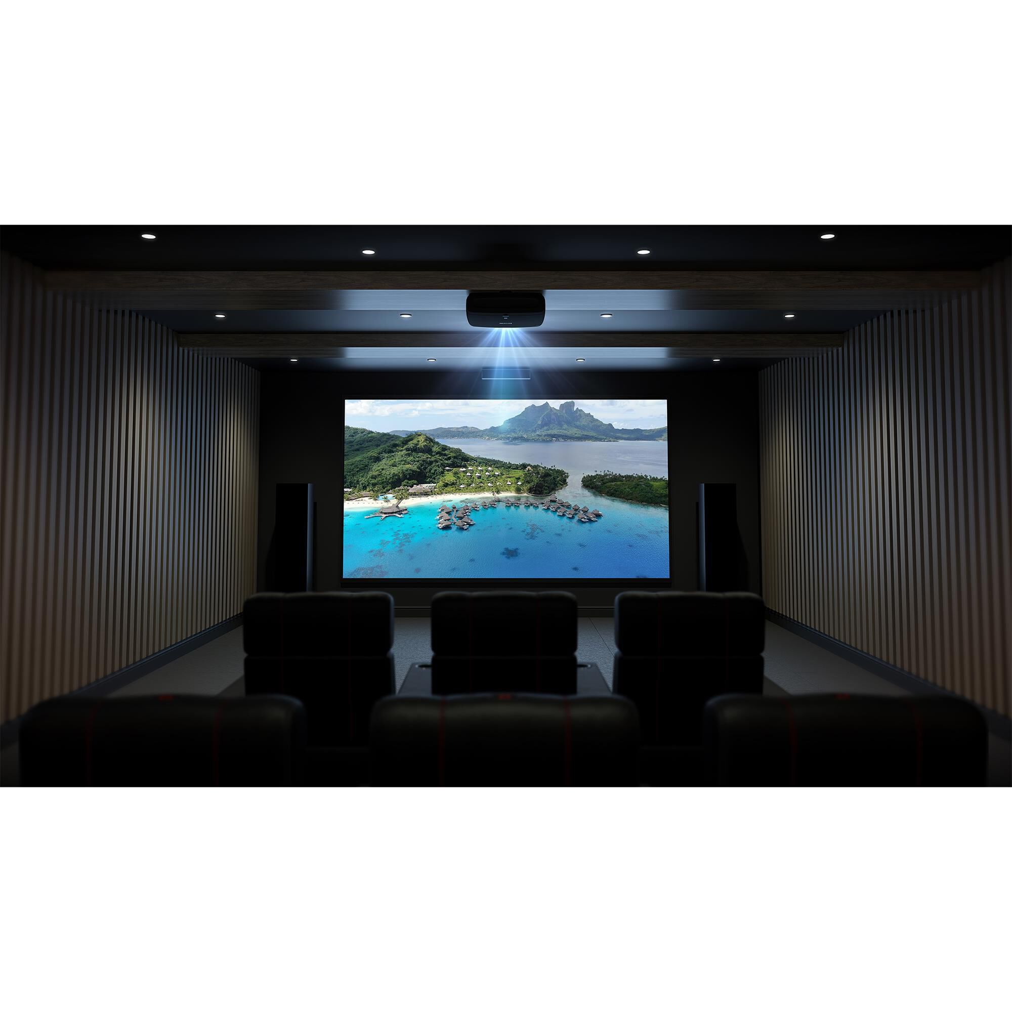 Epson QB1000 4K HDR 3300 Lumen 3LCD Laser Projector in White, , large