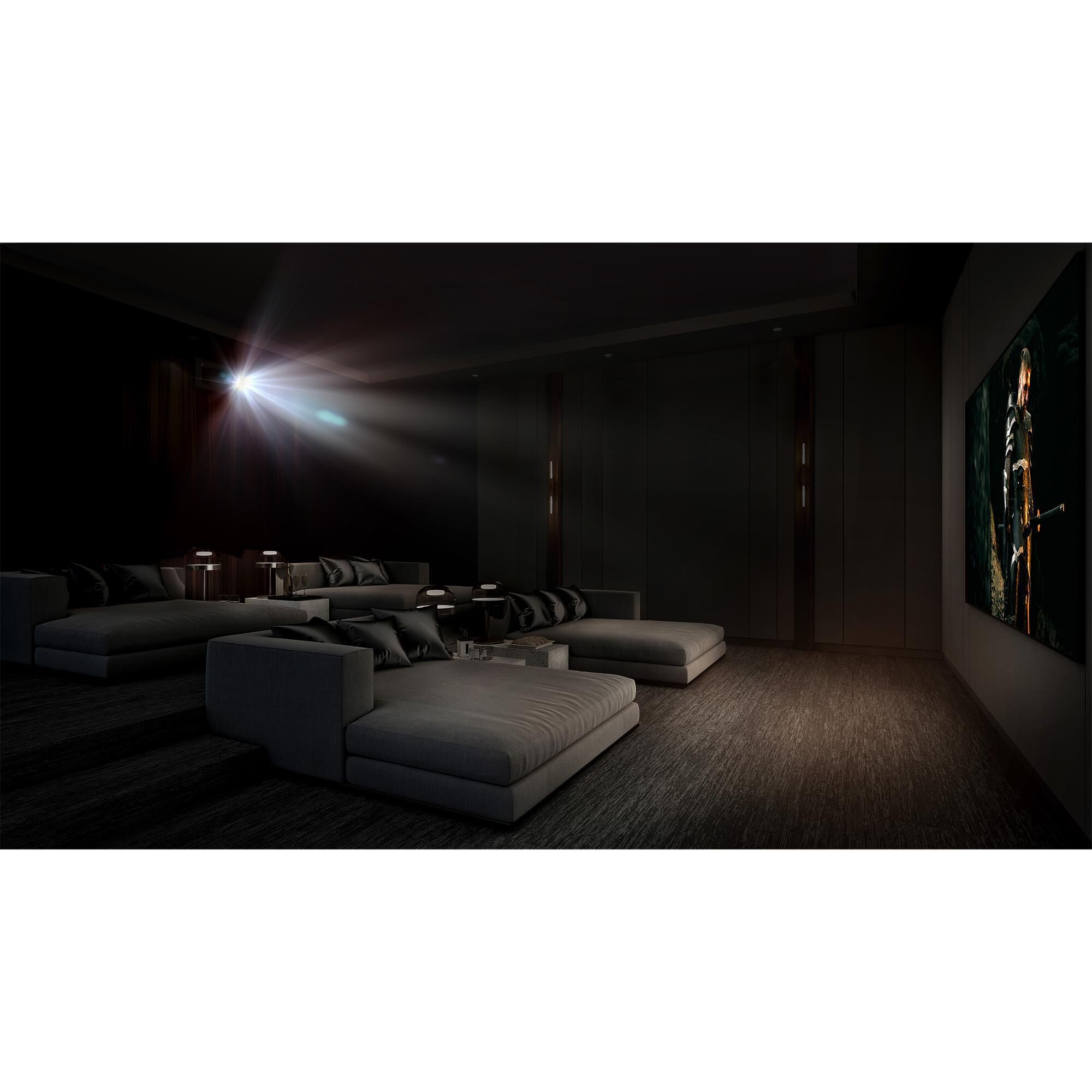 Epson QB1000 4K HDR 3300 Lumen 3LCD Laser Projector in White, , large