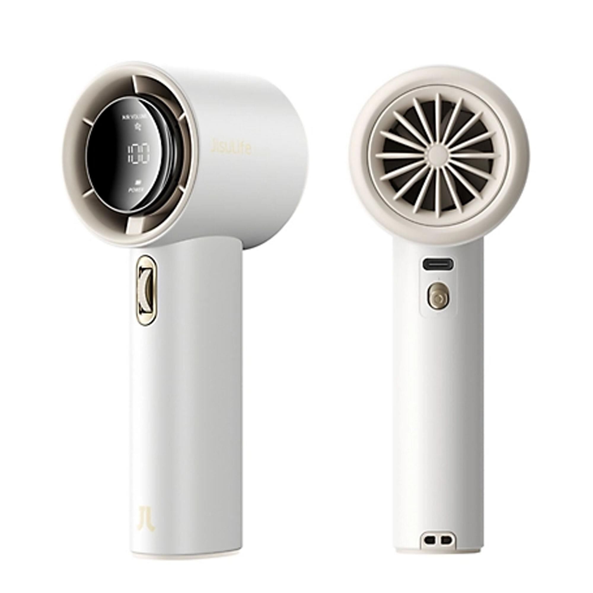 Jisulife Handheld Personal Fan in White, , large