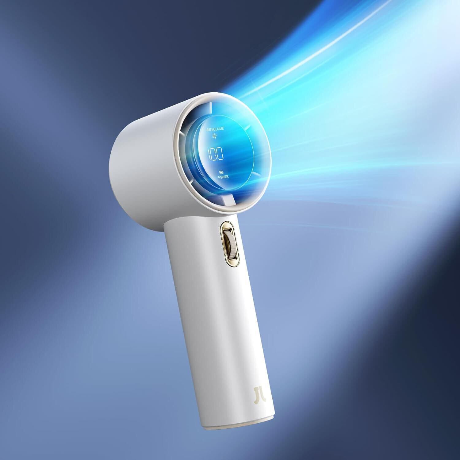 Jisulife Handheld Personal Fan in White, , large
