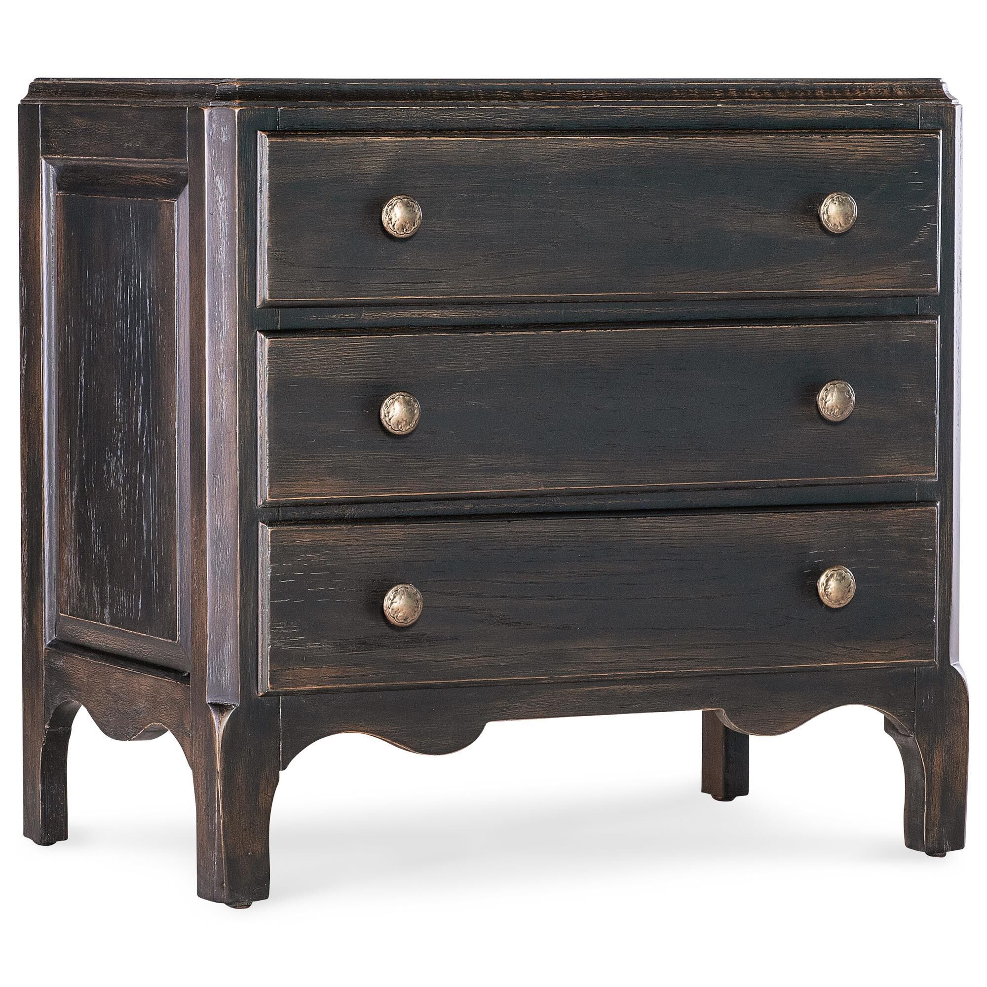 Hooker Furniture Americana 4-Piece King Bedroom Set in Black, , large