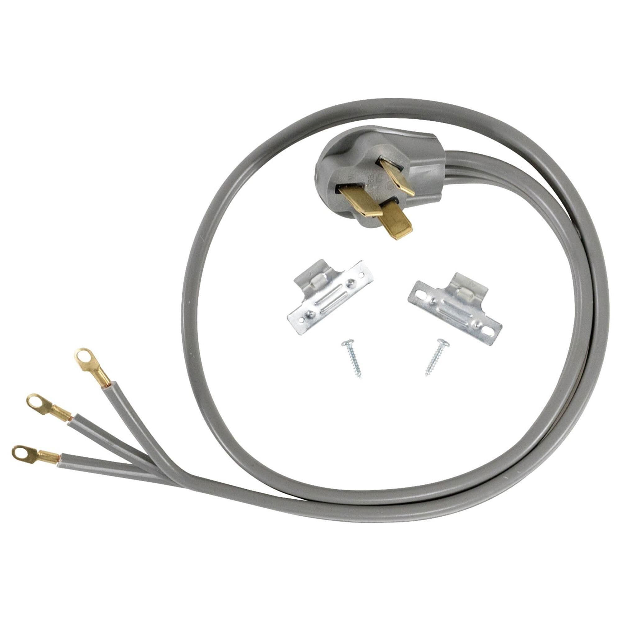 Petra Industries Inc 4-Piece Electric Range 3-Wire Eyelet Accessory Kit in Gray
