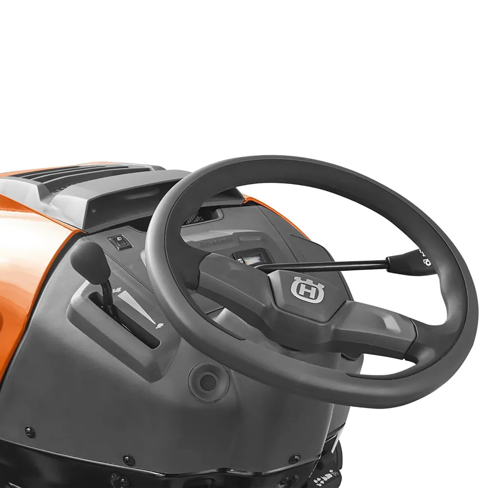 Husqvarna 42" 200-Series Gas-Powered Riding Lawn Mower with Kawasaki Engine, , large