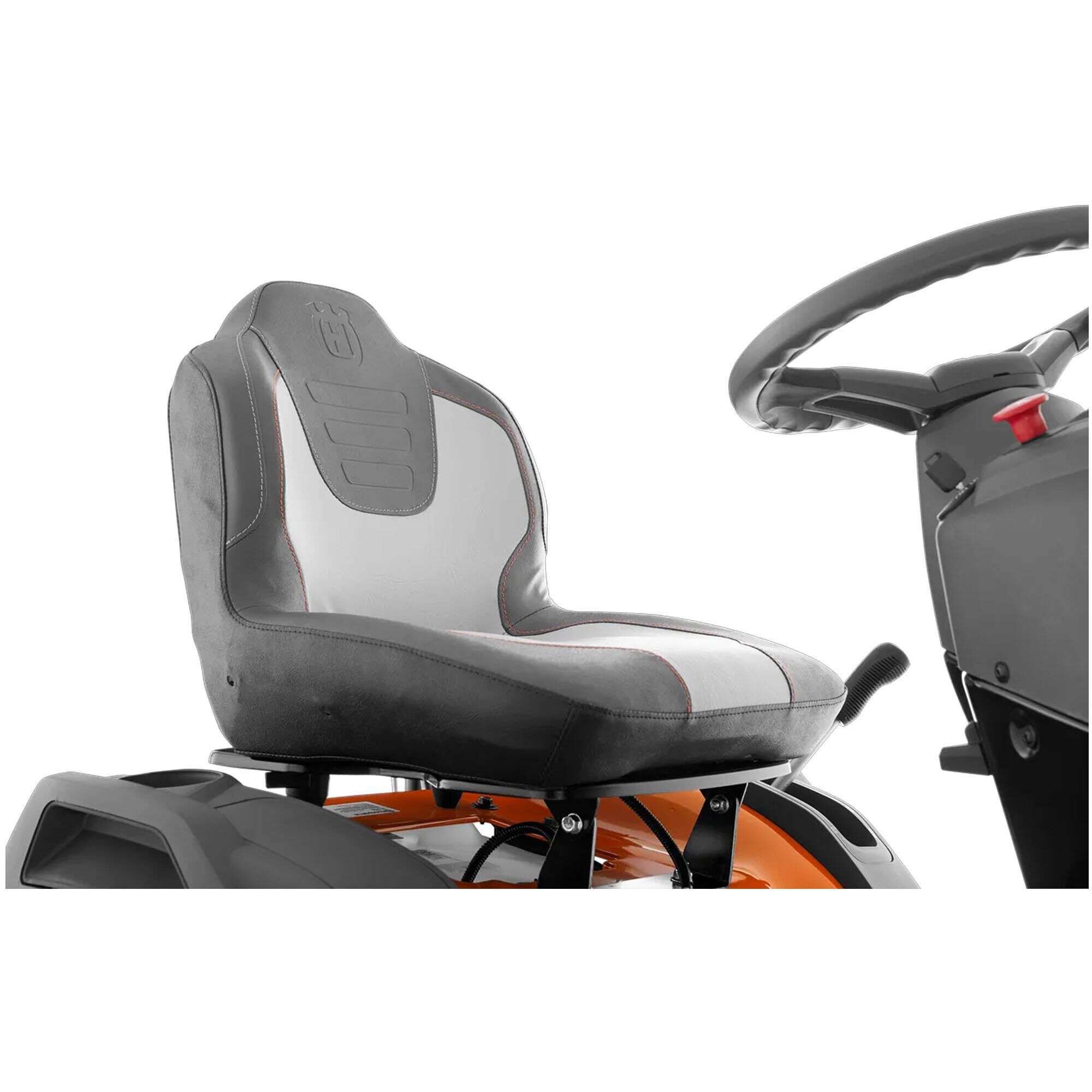 Husqvarna 100-Series 54" Riding Lawn Tractor with Briggs and Stratton Engine in Orange, , large