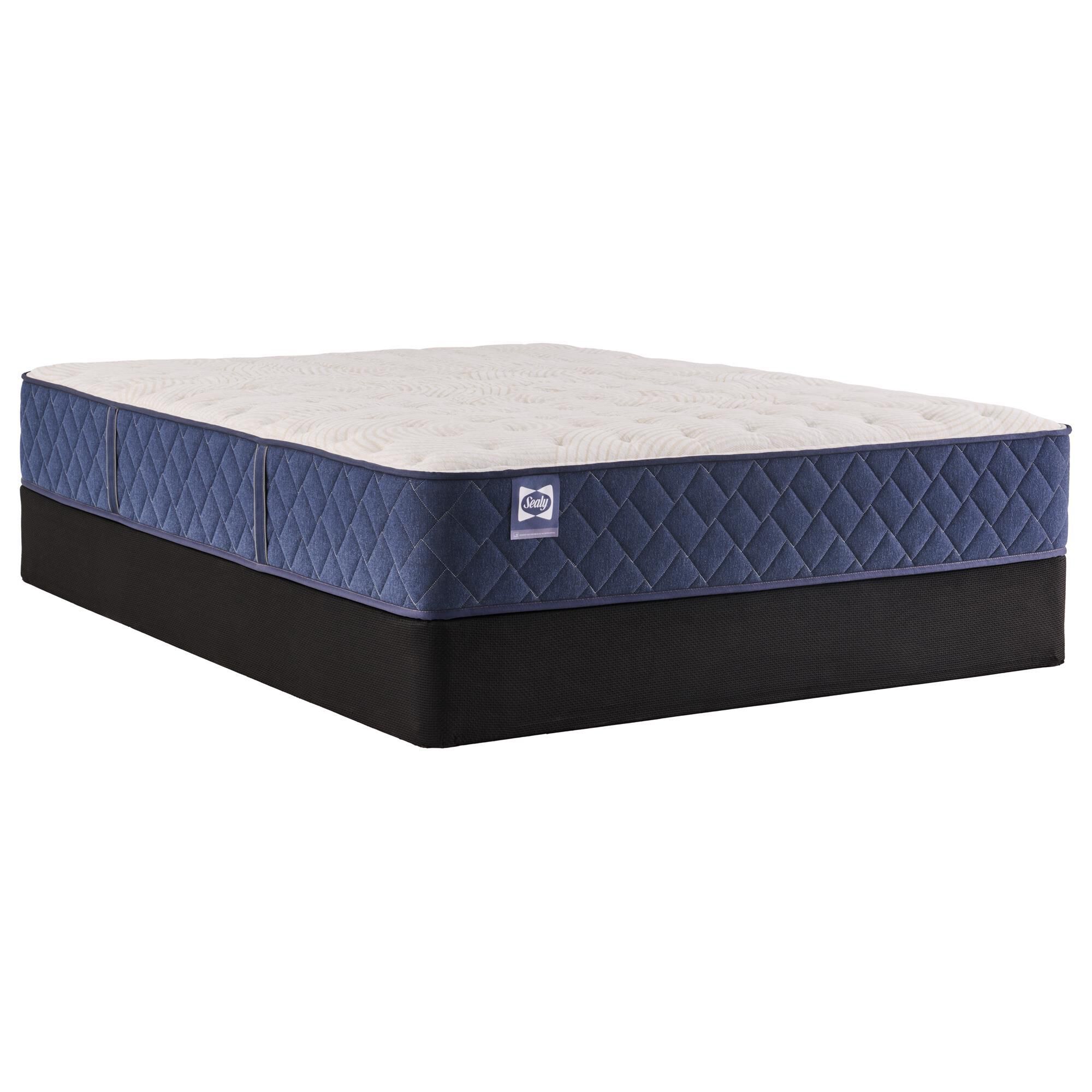 Sealy Safa Park Firm Twin Mattress with Low Profile Box Spring, , large